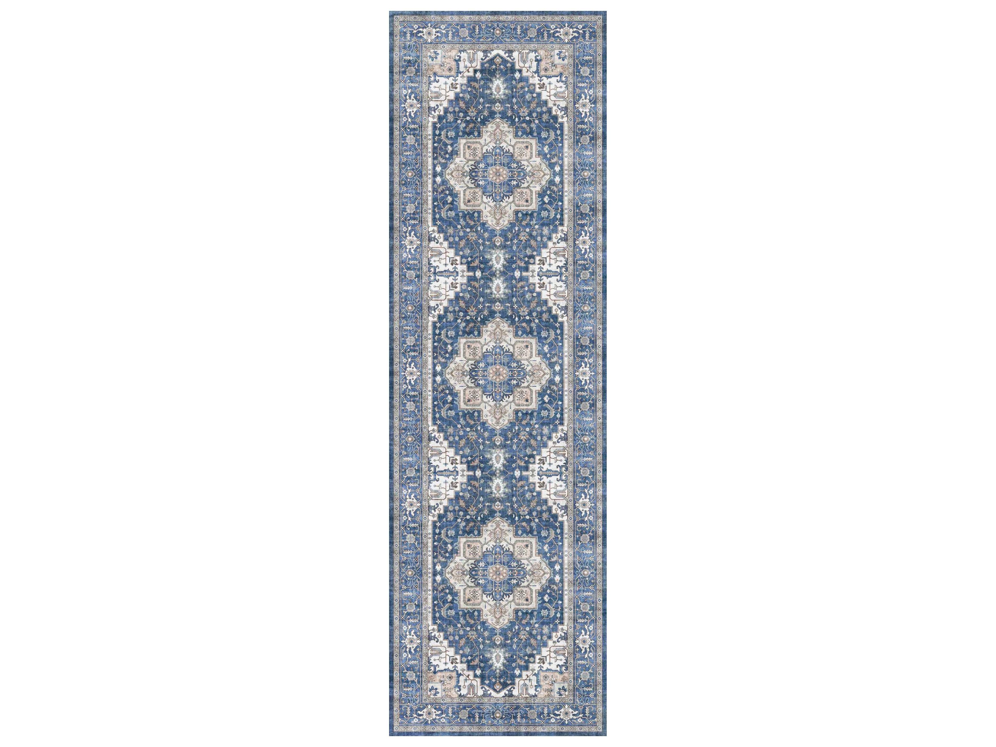 Nourison Fulton Bordered Runner Area Rug