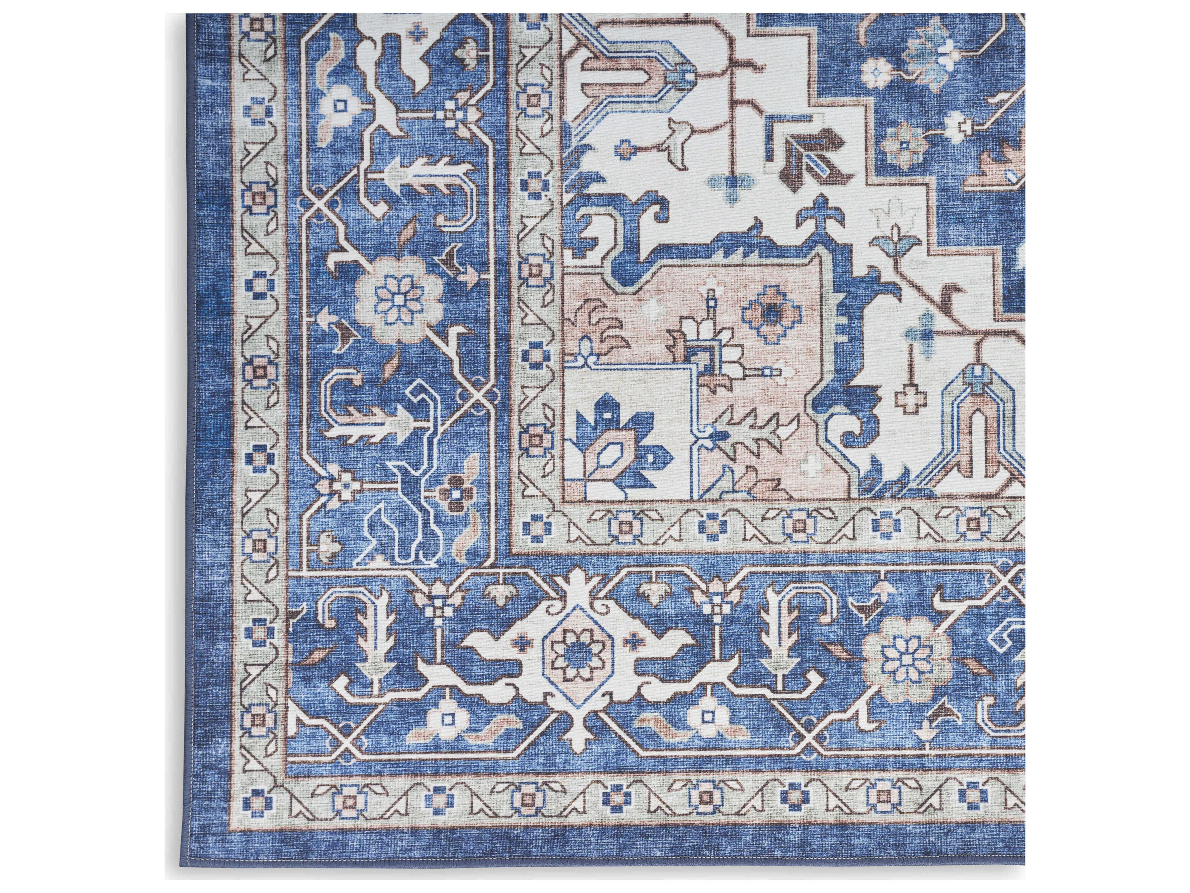 Nourison Fulton Bordered Runner Area Rug