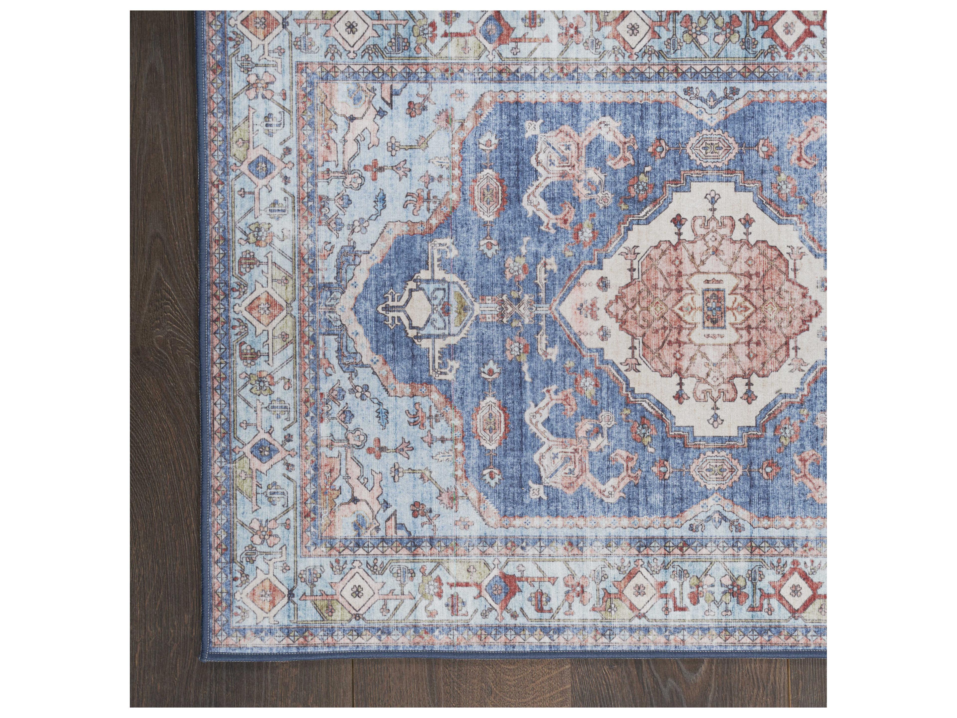 Nourison Fulton Bordered Runner Area Rug