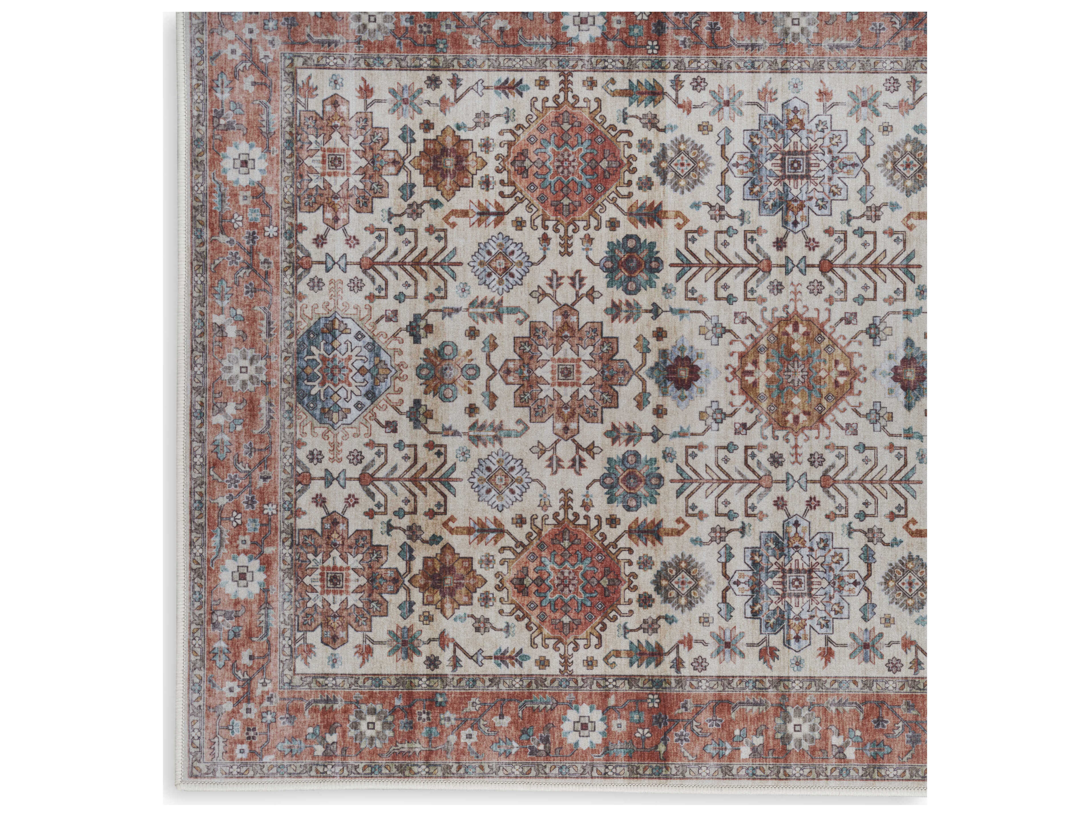 Nourison Fulton Bordered Area Rug