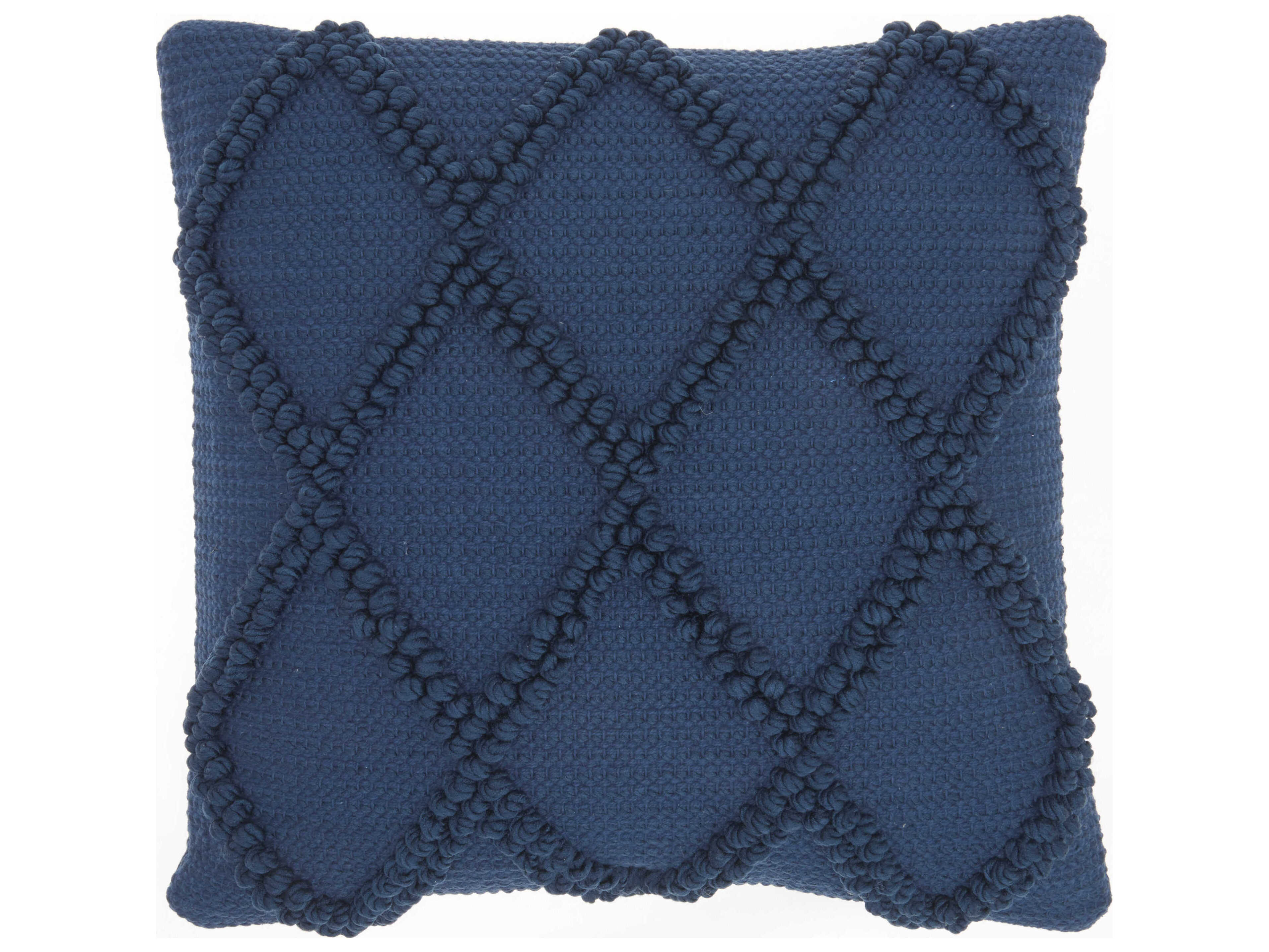 Nourison Life Styles Navy 18" x 18" Pillow