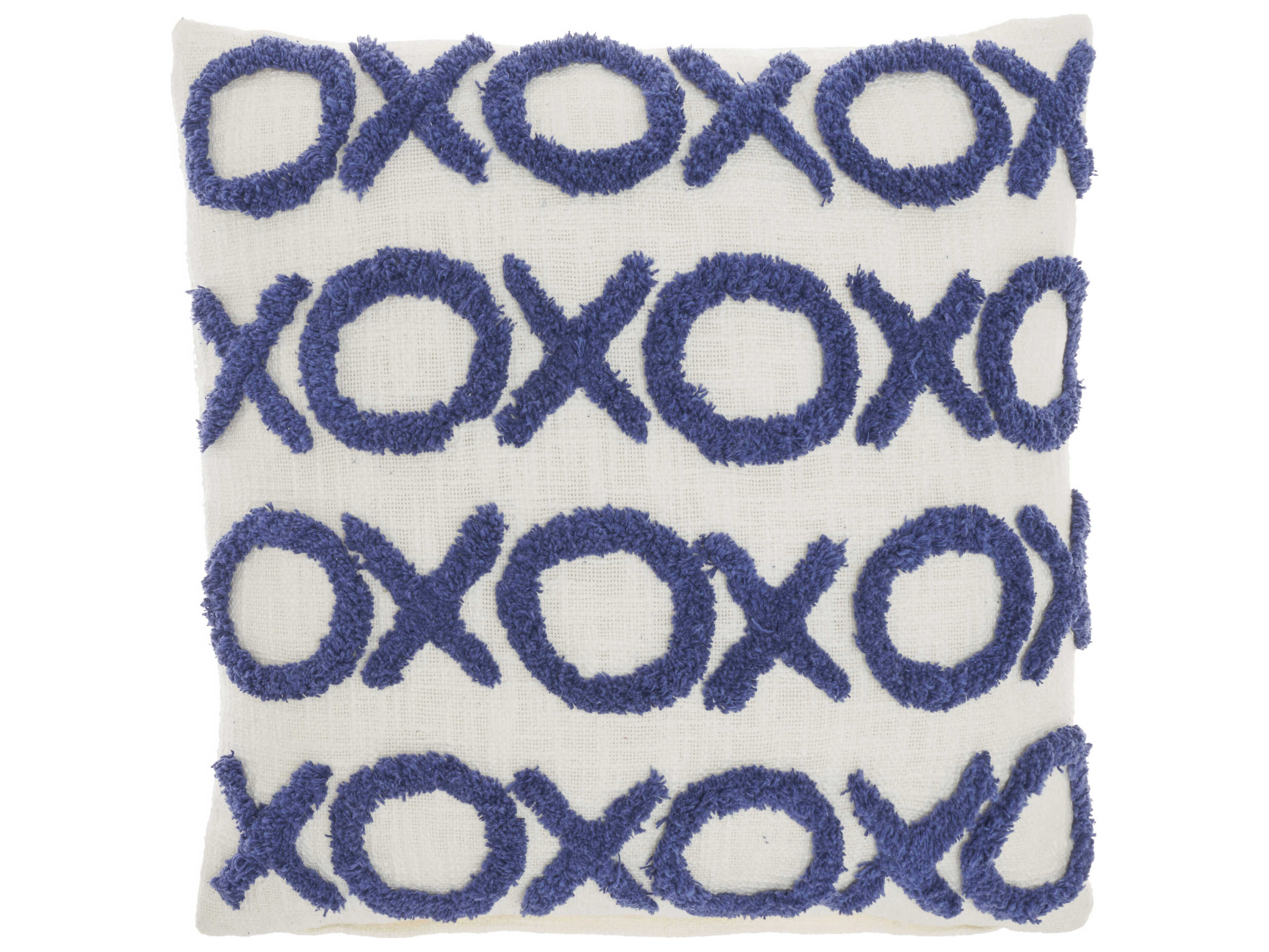 Nourison Life Styles Blue Ink 18" x 18" Pillow