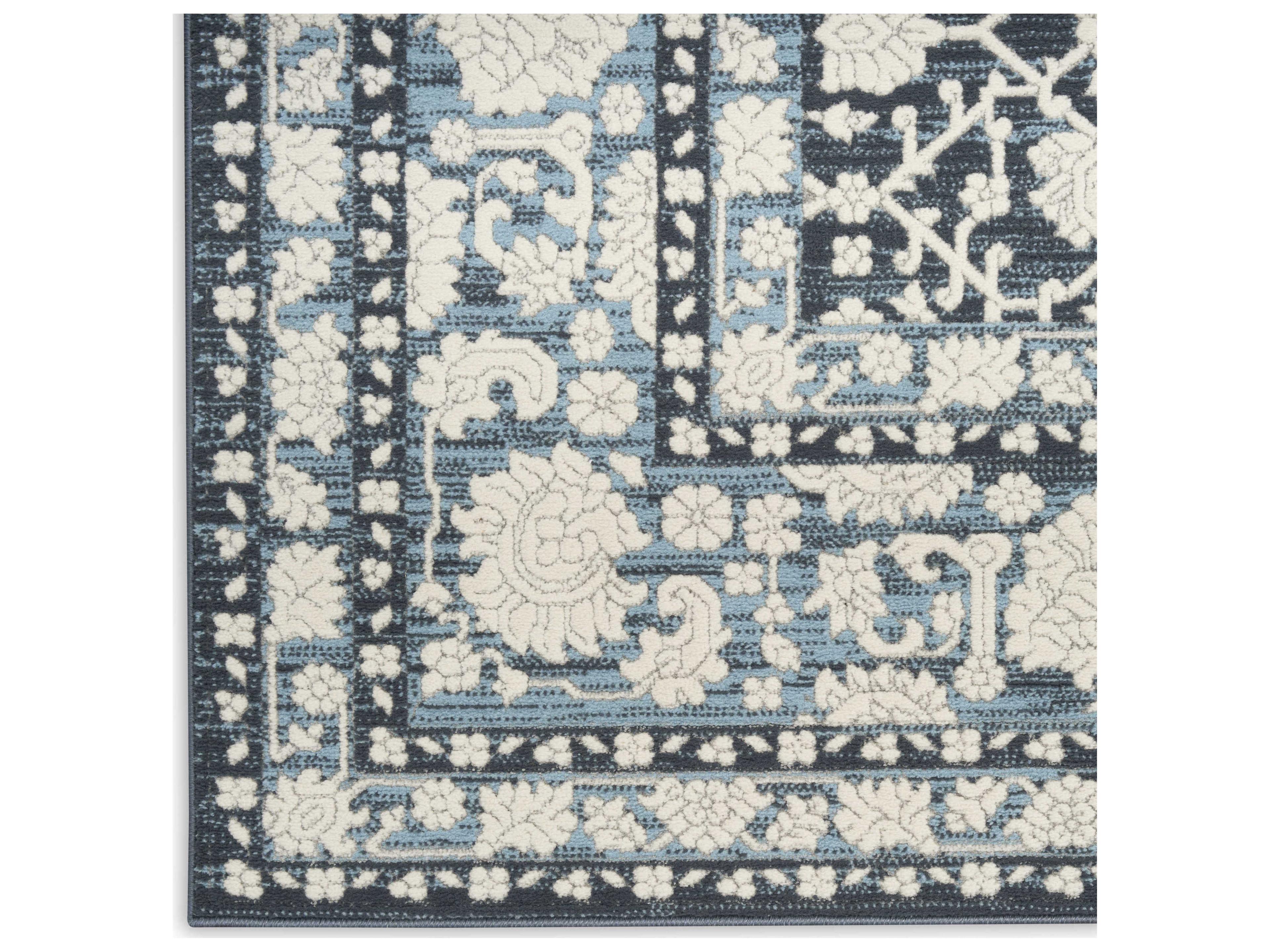 Nourison Grace Bordered Area Rug