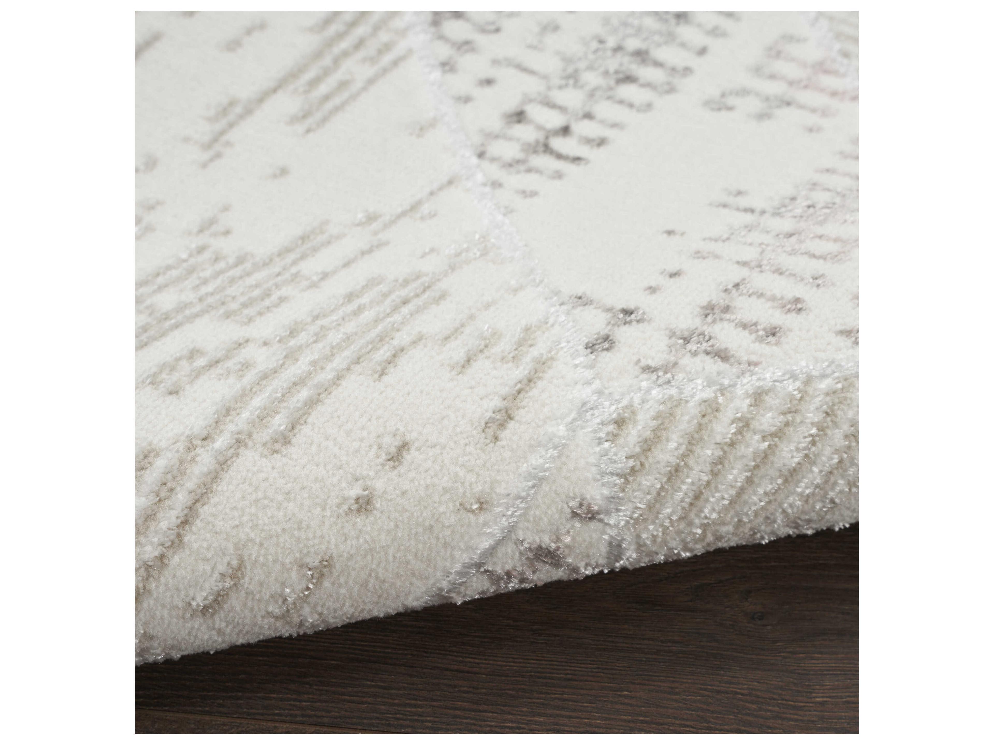 Nourison Glitz Geometric Runner Area Rug