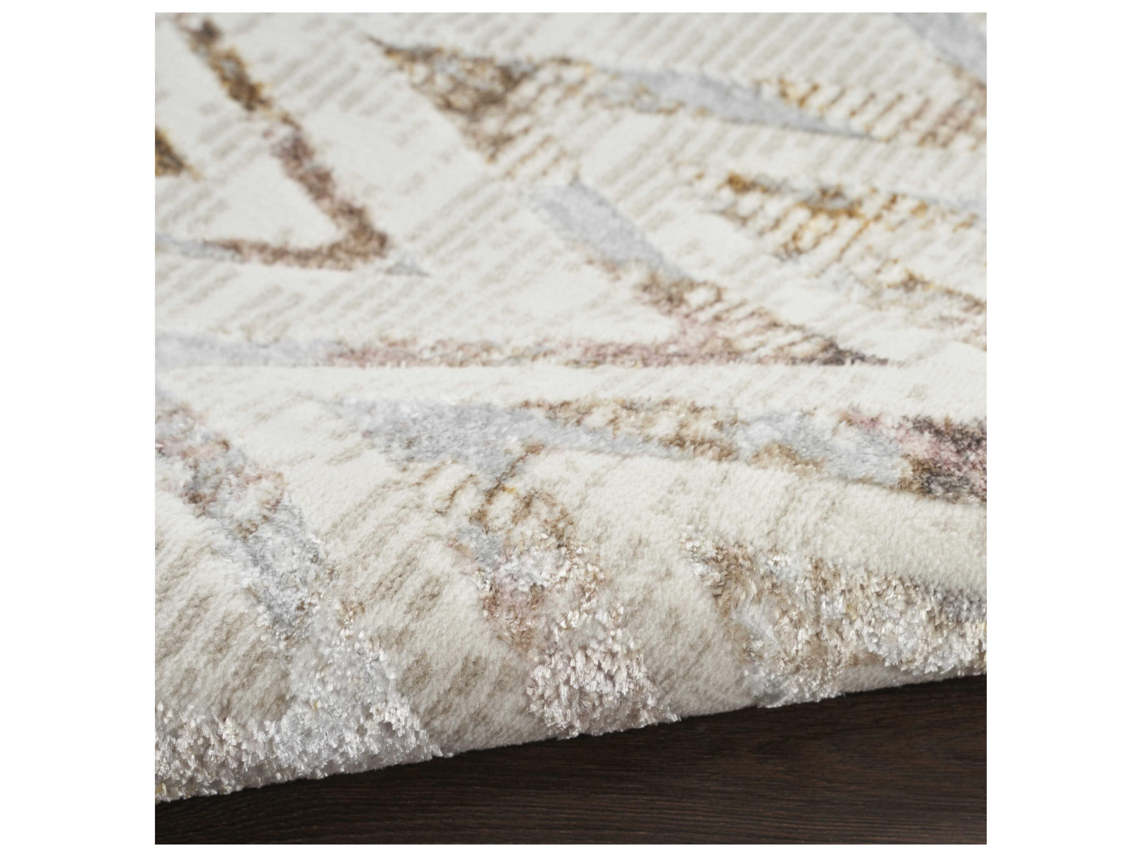 Nourison Glitz Chevron Runner Area Rug