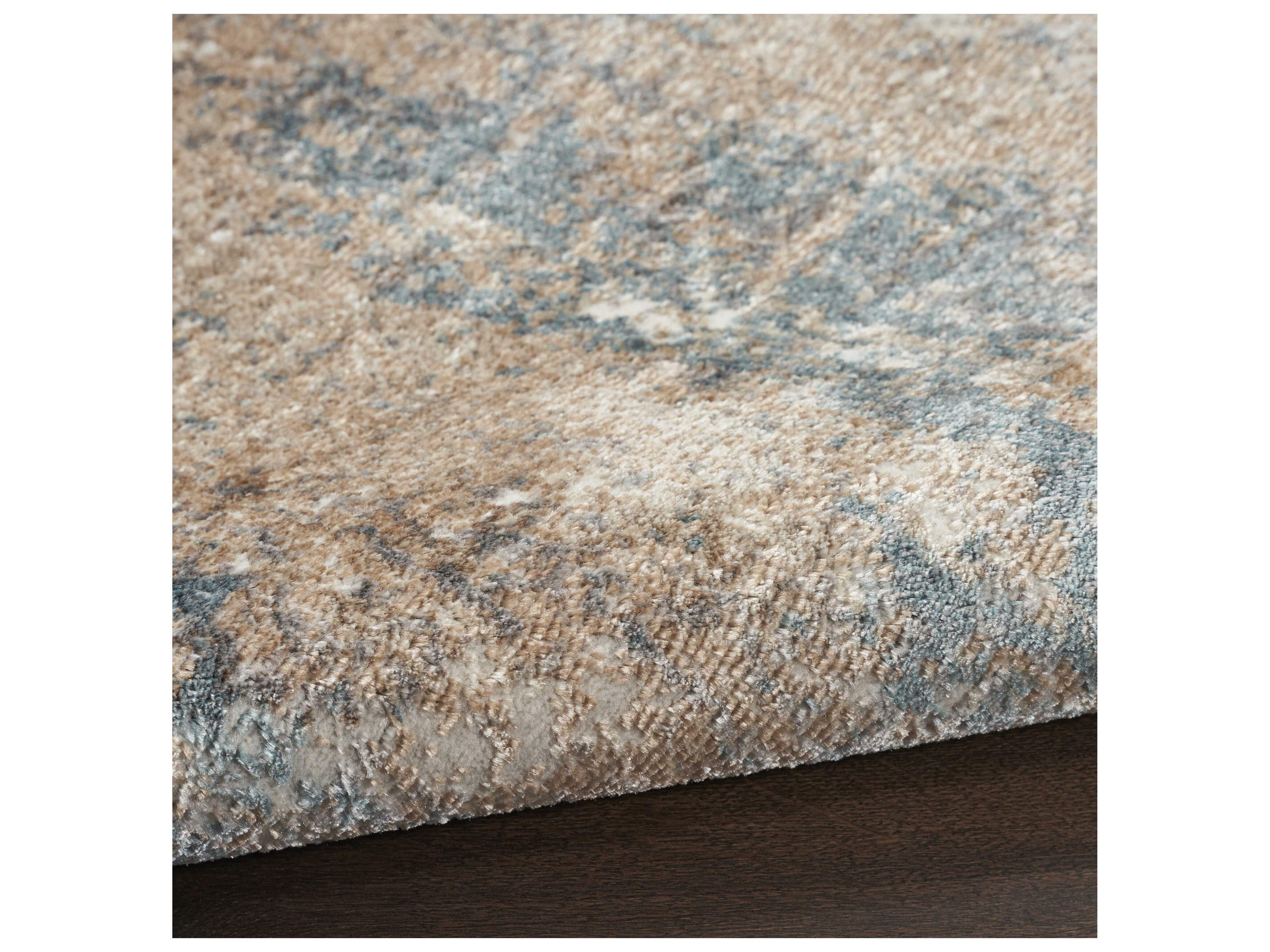 Nourison Glitz Abstract Runner Area Rug