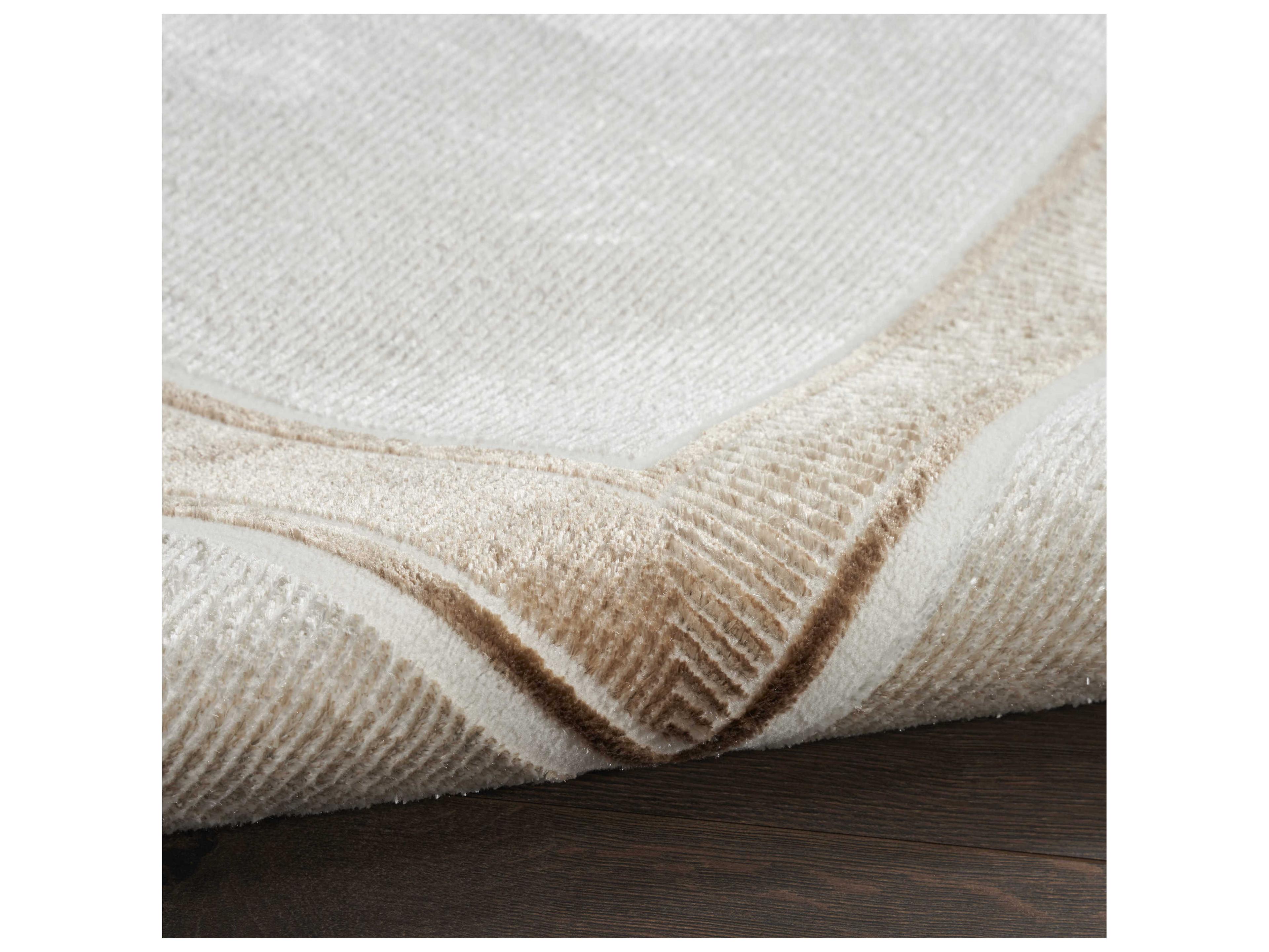 Nourison Glitz Bordered Runner Area Rug