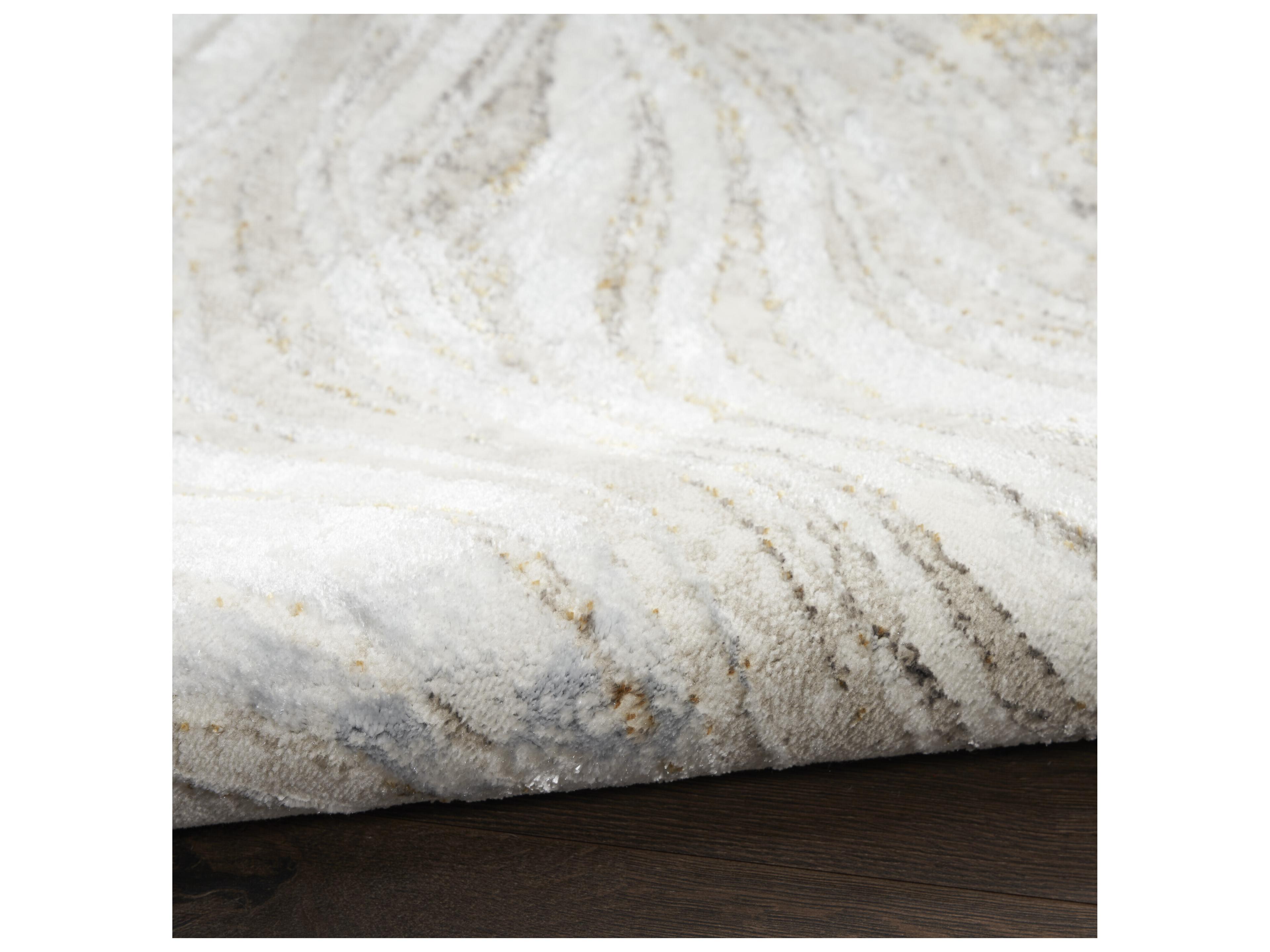 Nourison Glitz Abstract Runner Area Rug