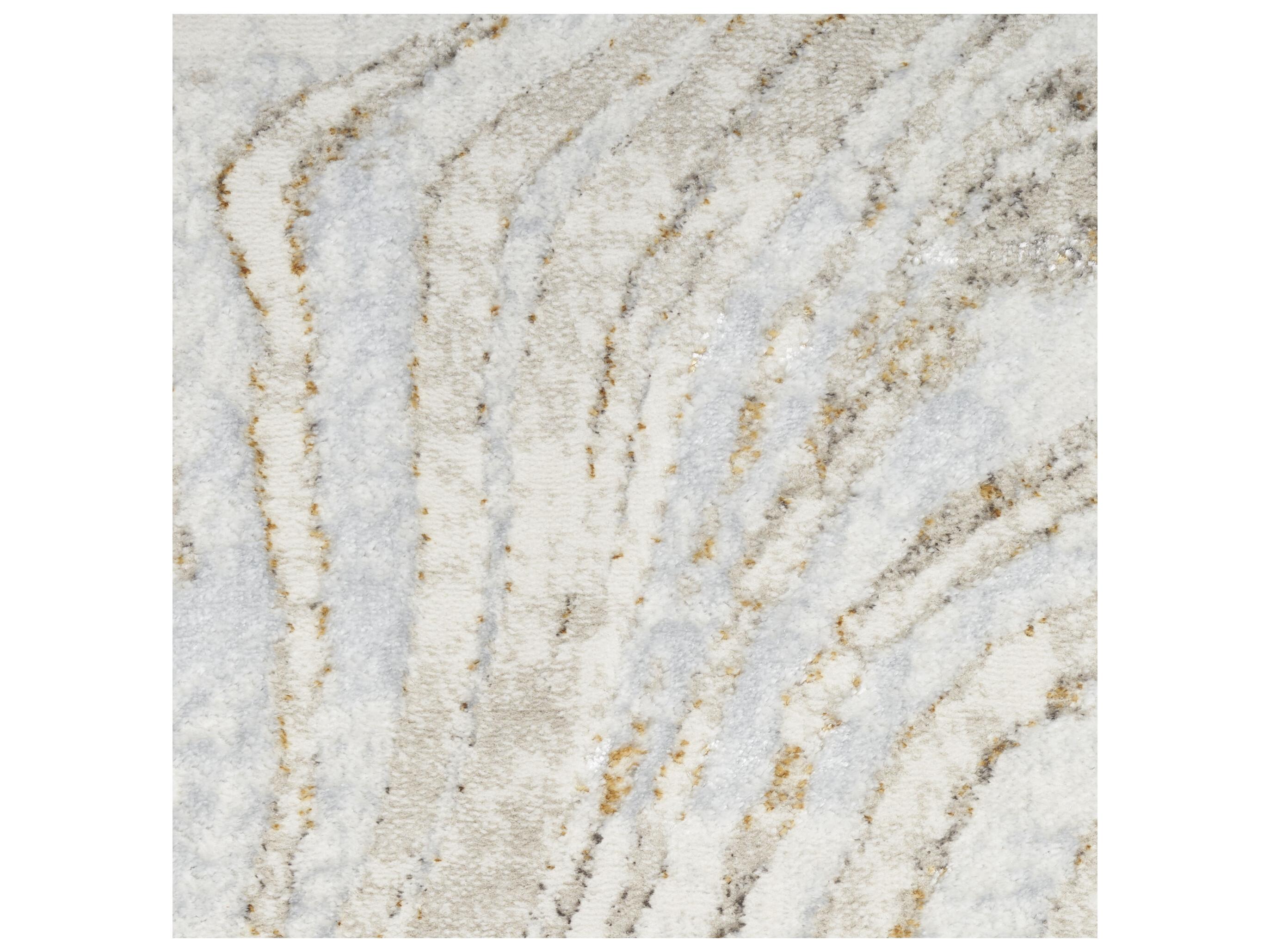 Nourison Glitz Abstract Runner Area Rug