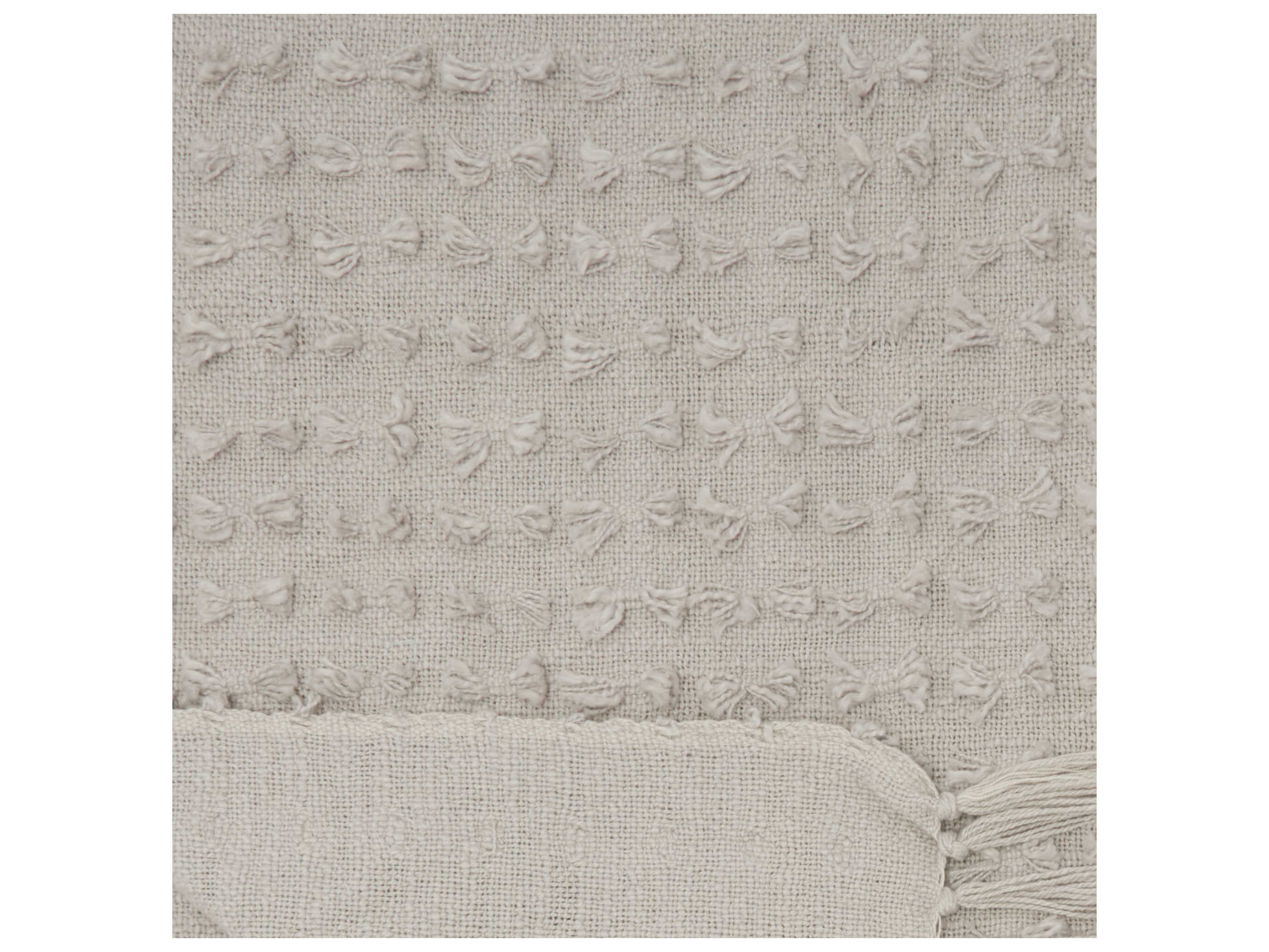 Nourison Life Styles Khaki Throw Blanket