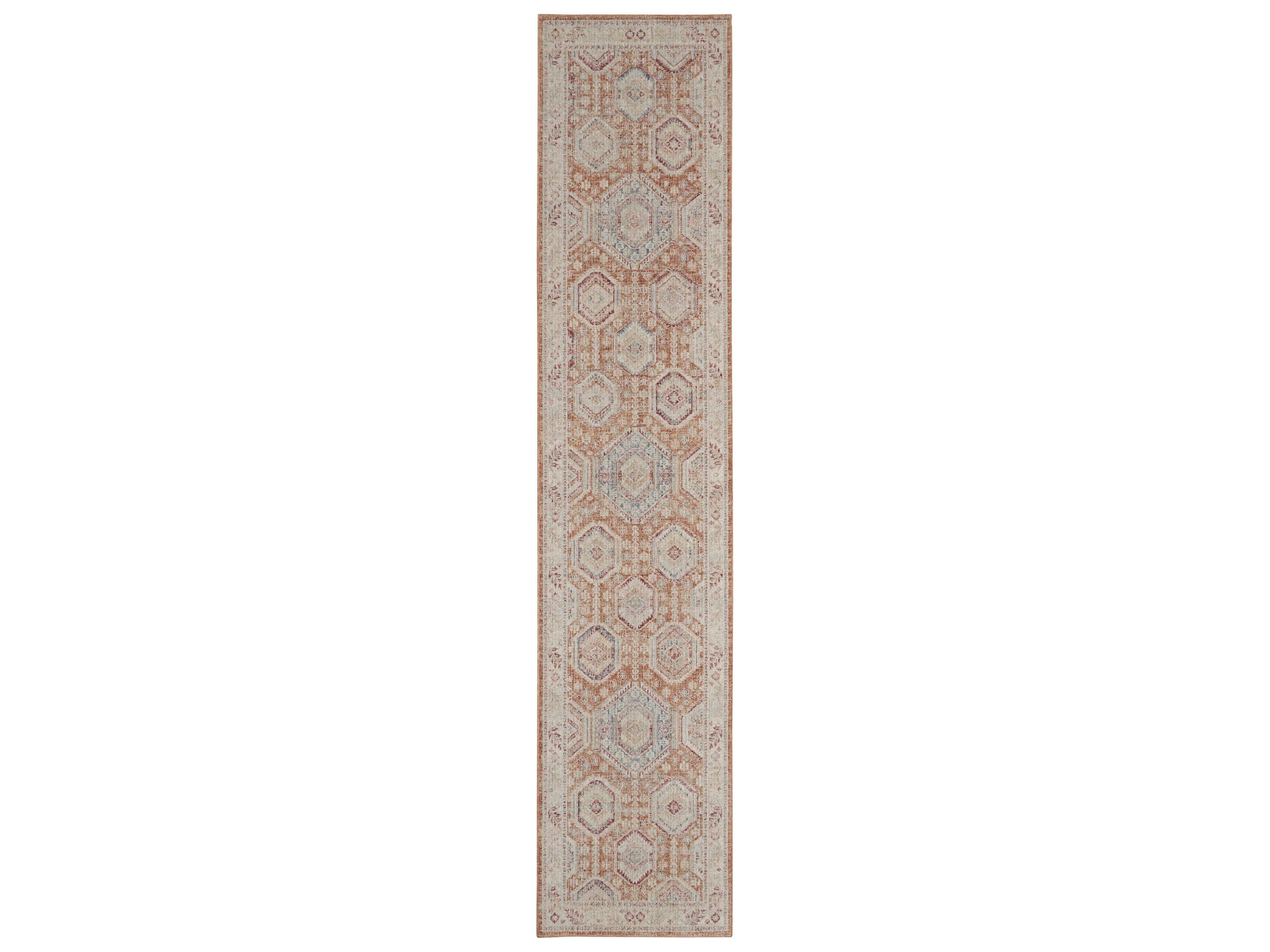Nourison Homestead Bordered Runner Area Rug