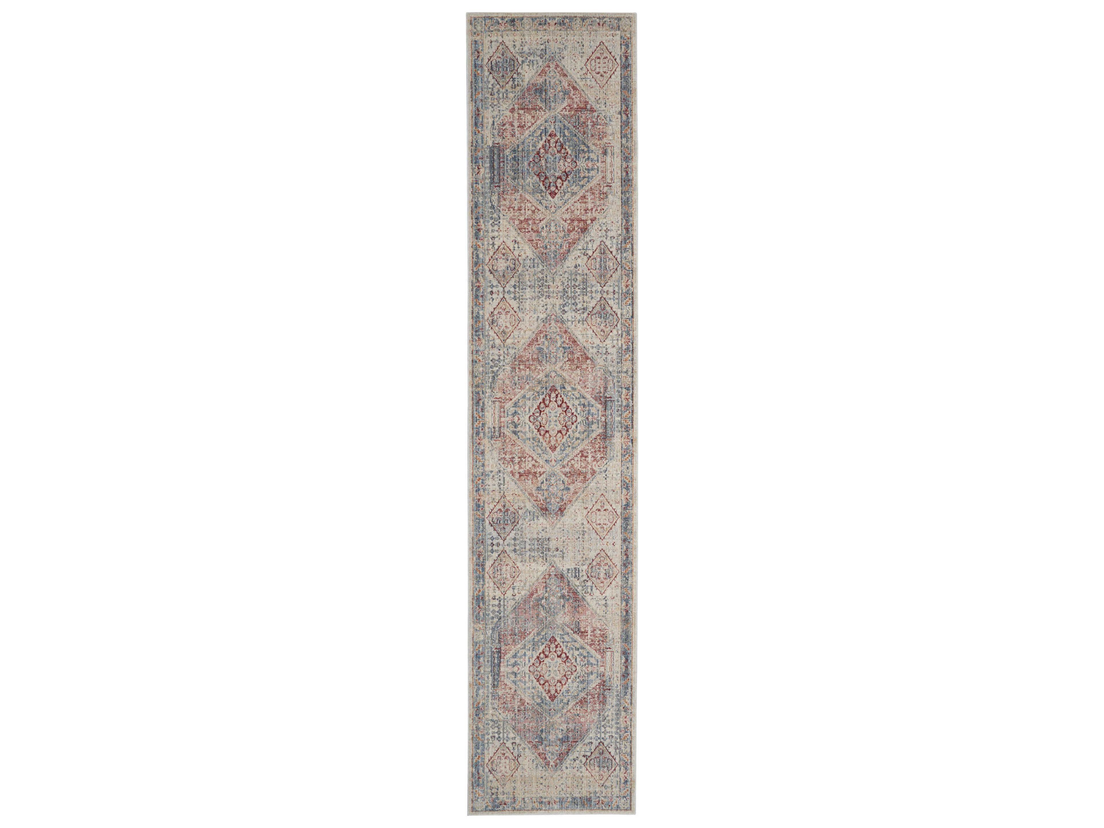 Nourison Homestead Bordered Runner Area Rug