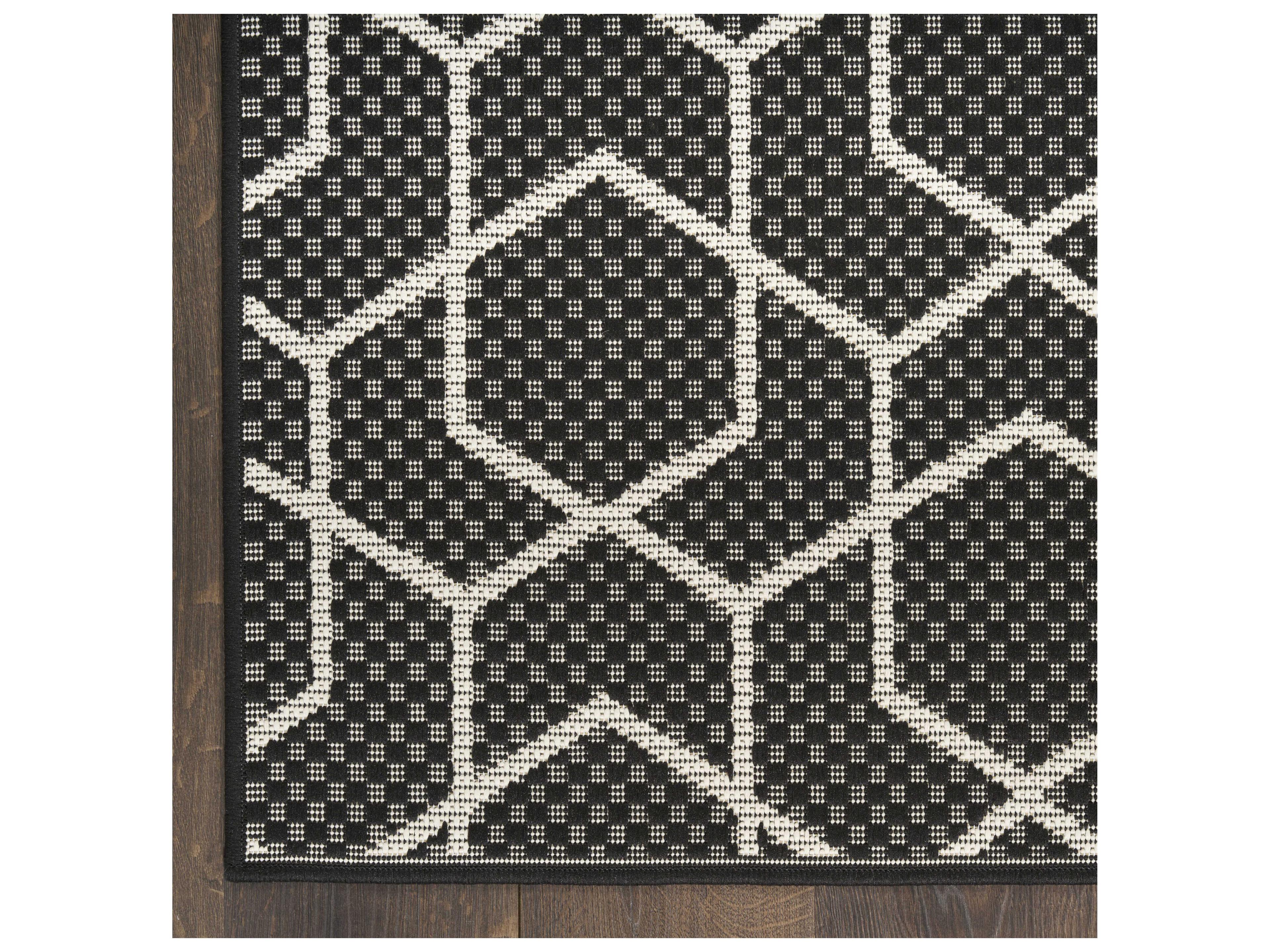 Nourison Horizon Geometric Runner Area Rug