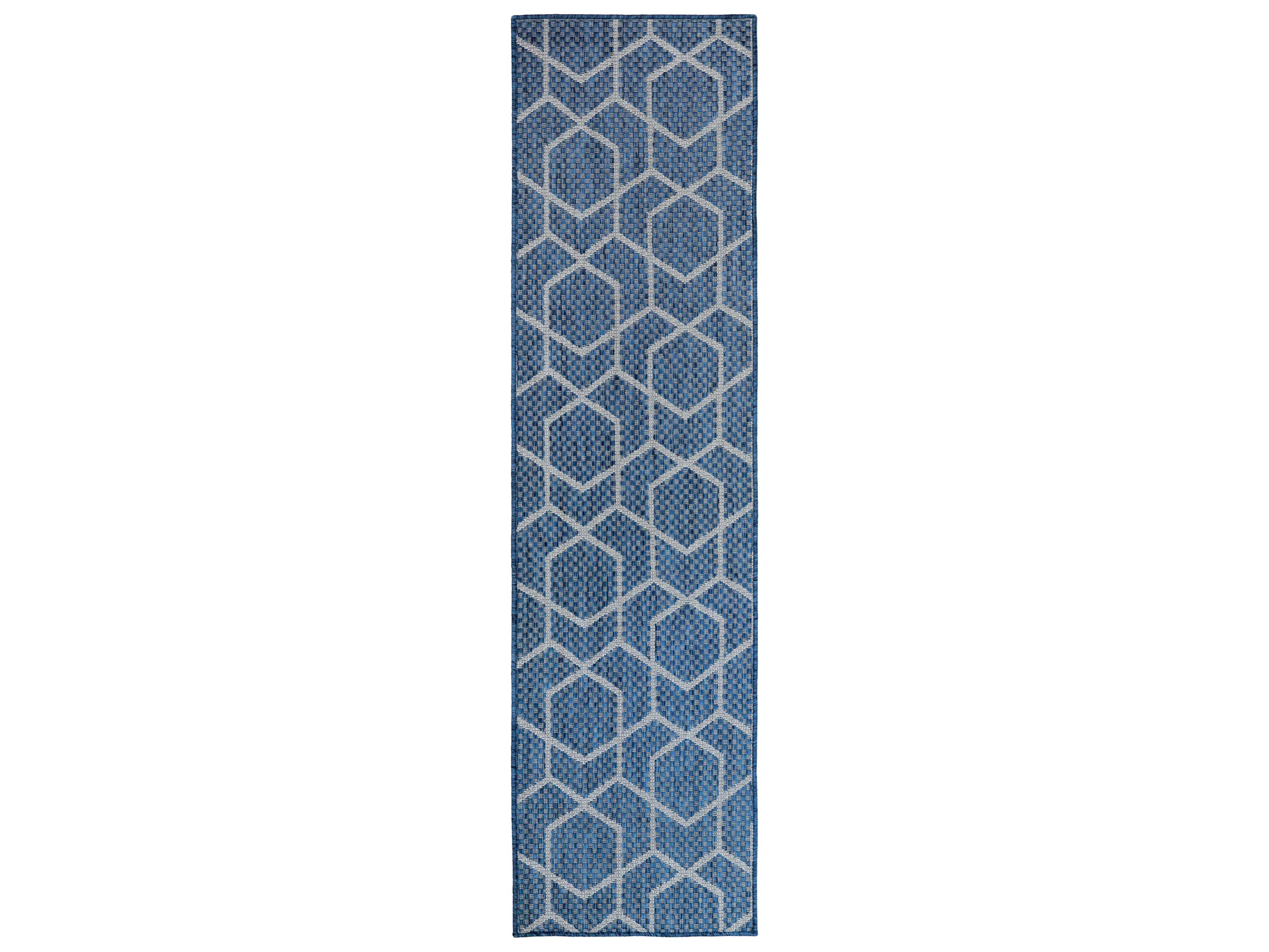 Nourison Horizon Geometric Runner Area Rug