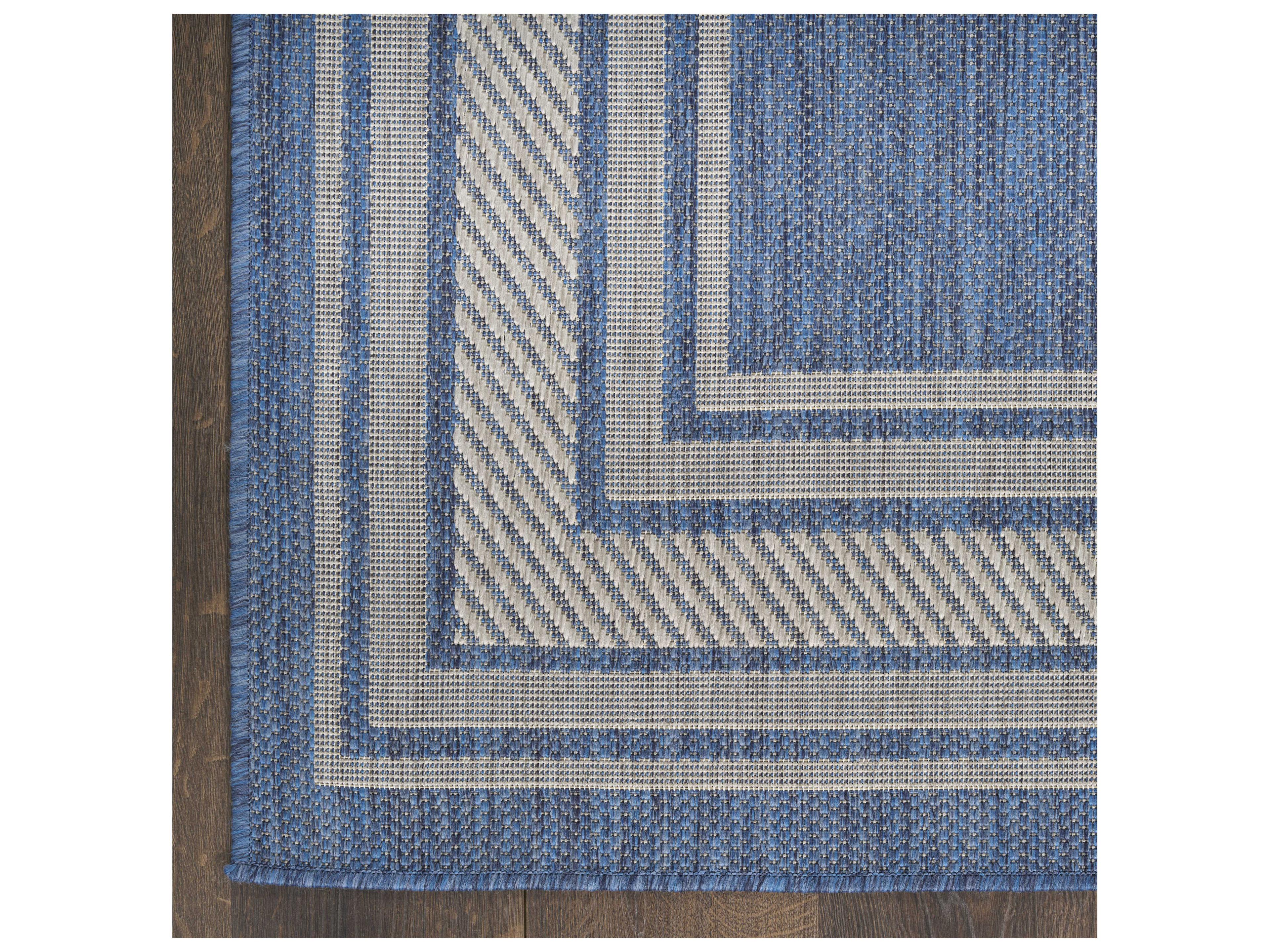 Nourison Horizon Bordered Runner Area Rug