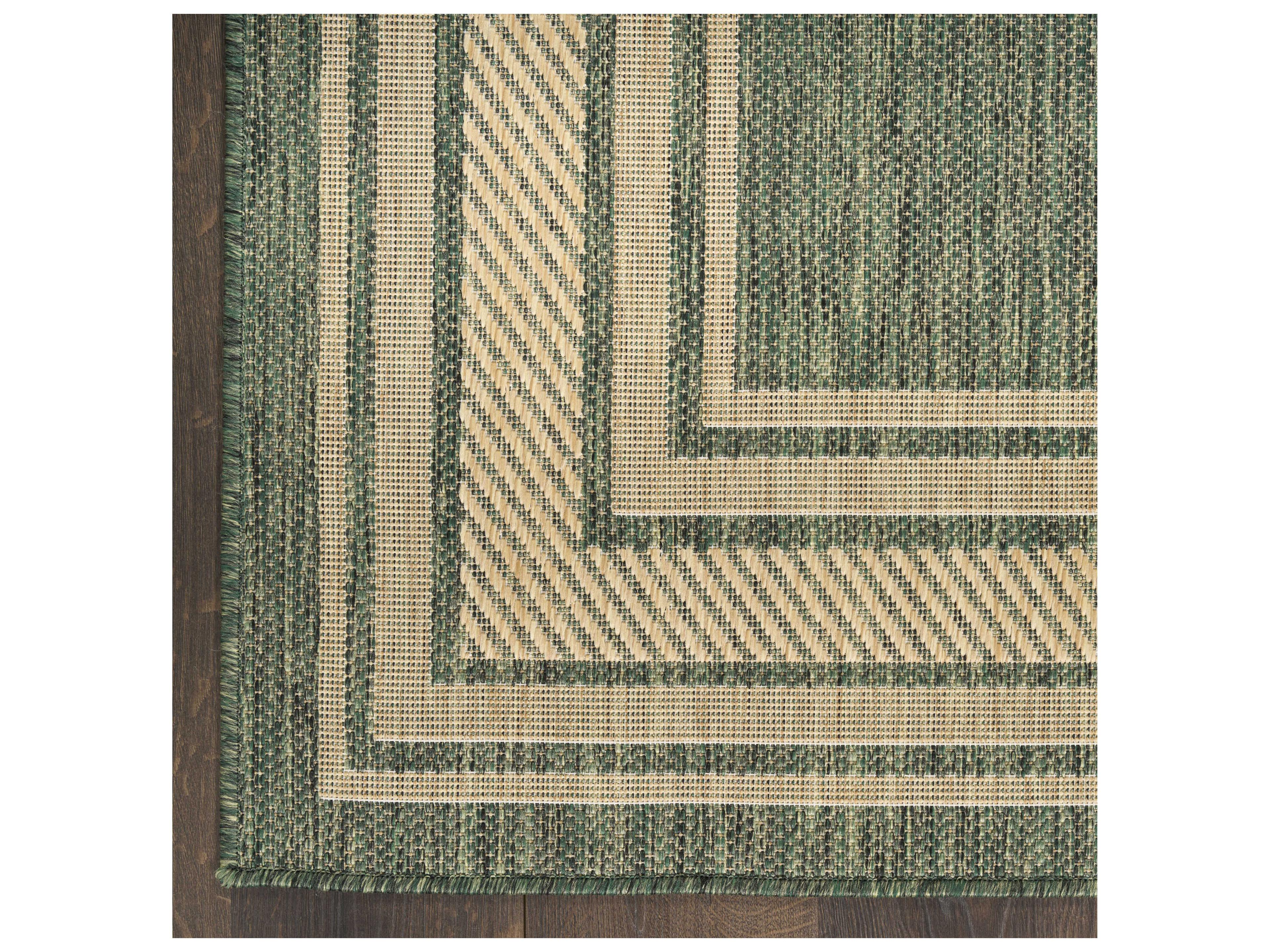 Nourison Horizon Bordered Runner Area Rug