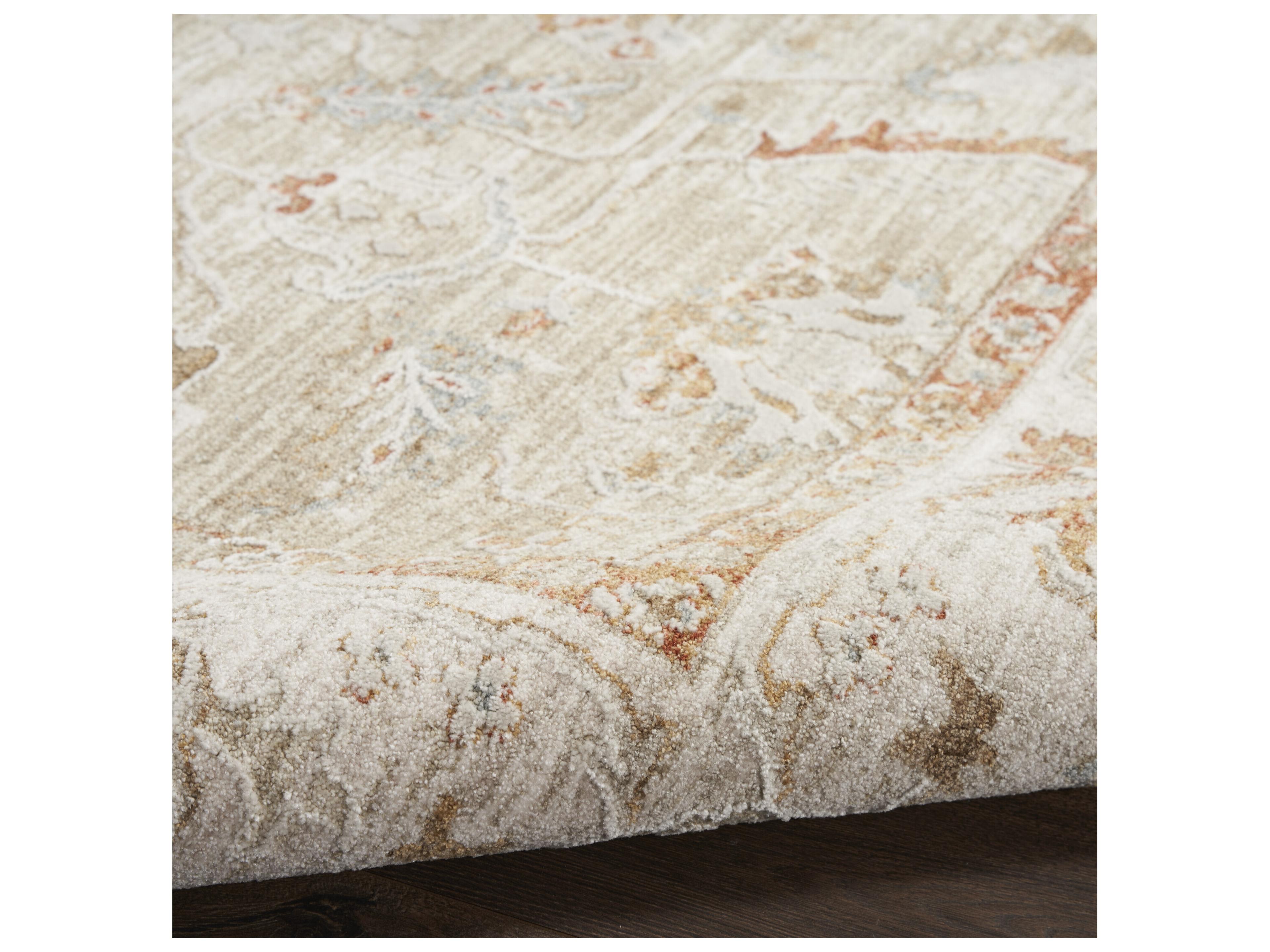 Nourison Infinite Bordered Runner Area Rug