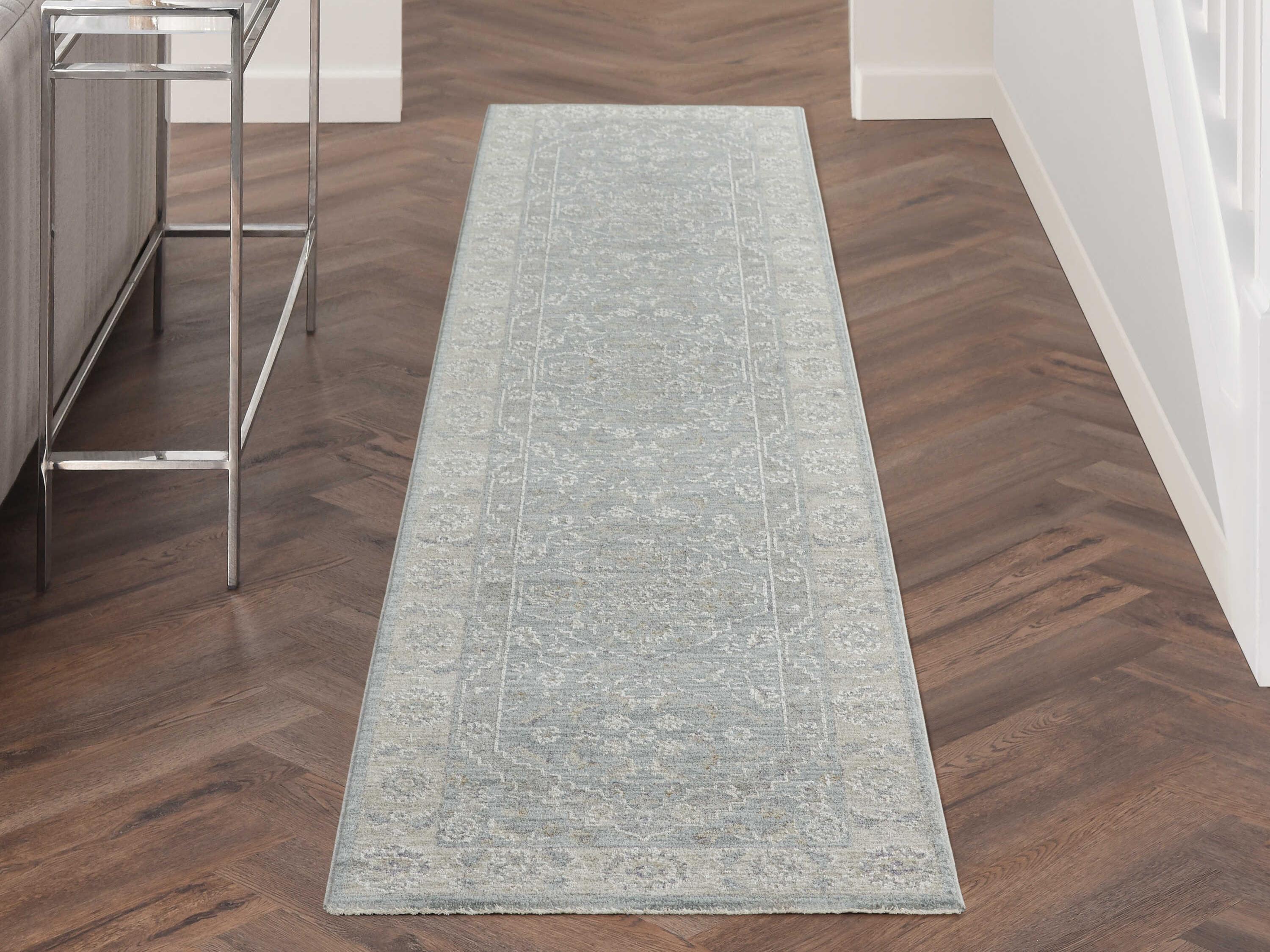 Nourison Infinite Bordered Runner Area Rug