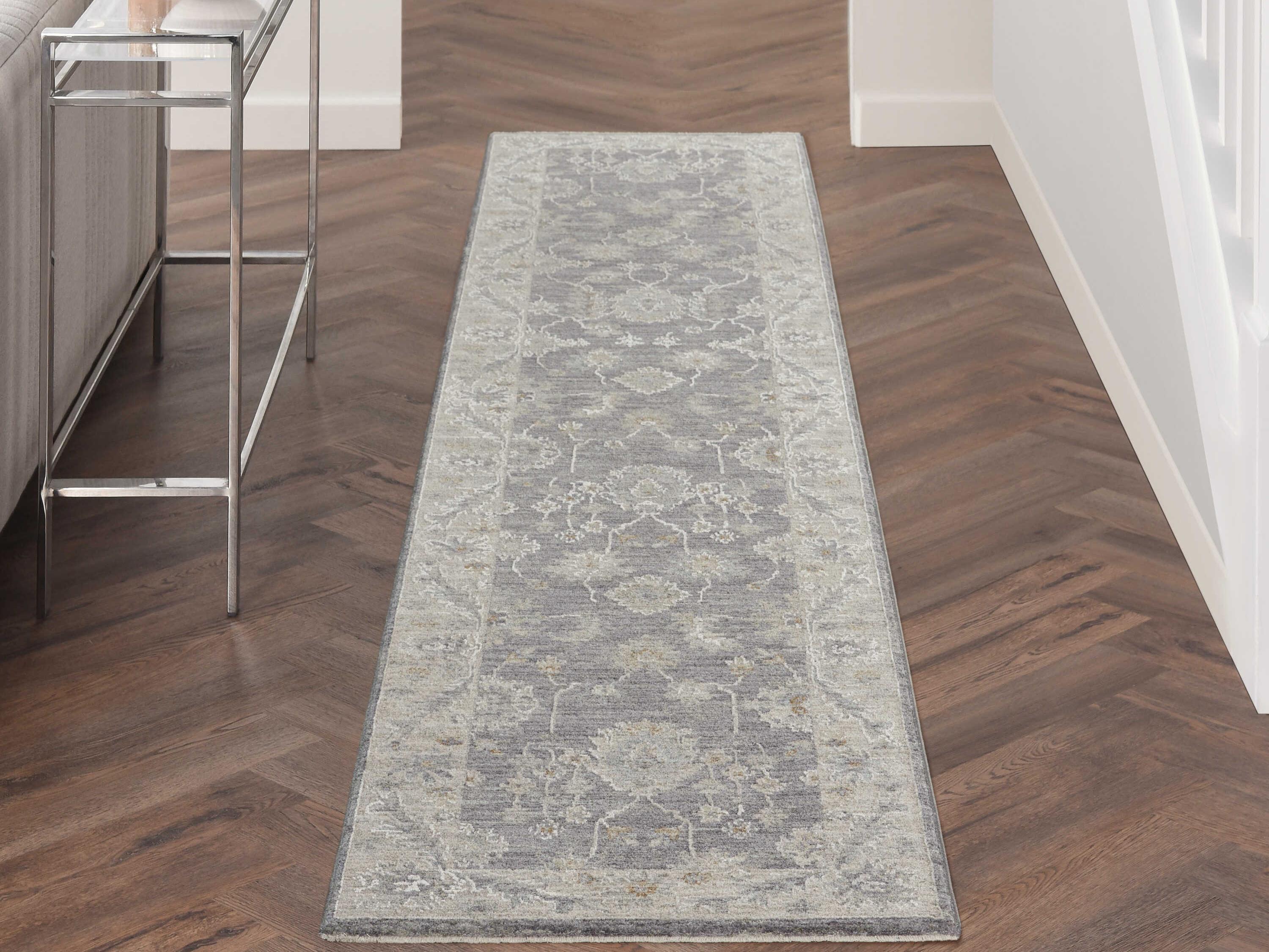Nourison Infinite Bordered Runner Area Rug