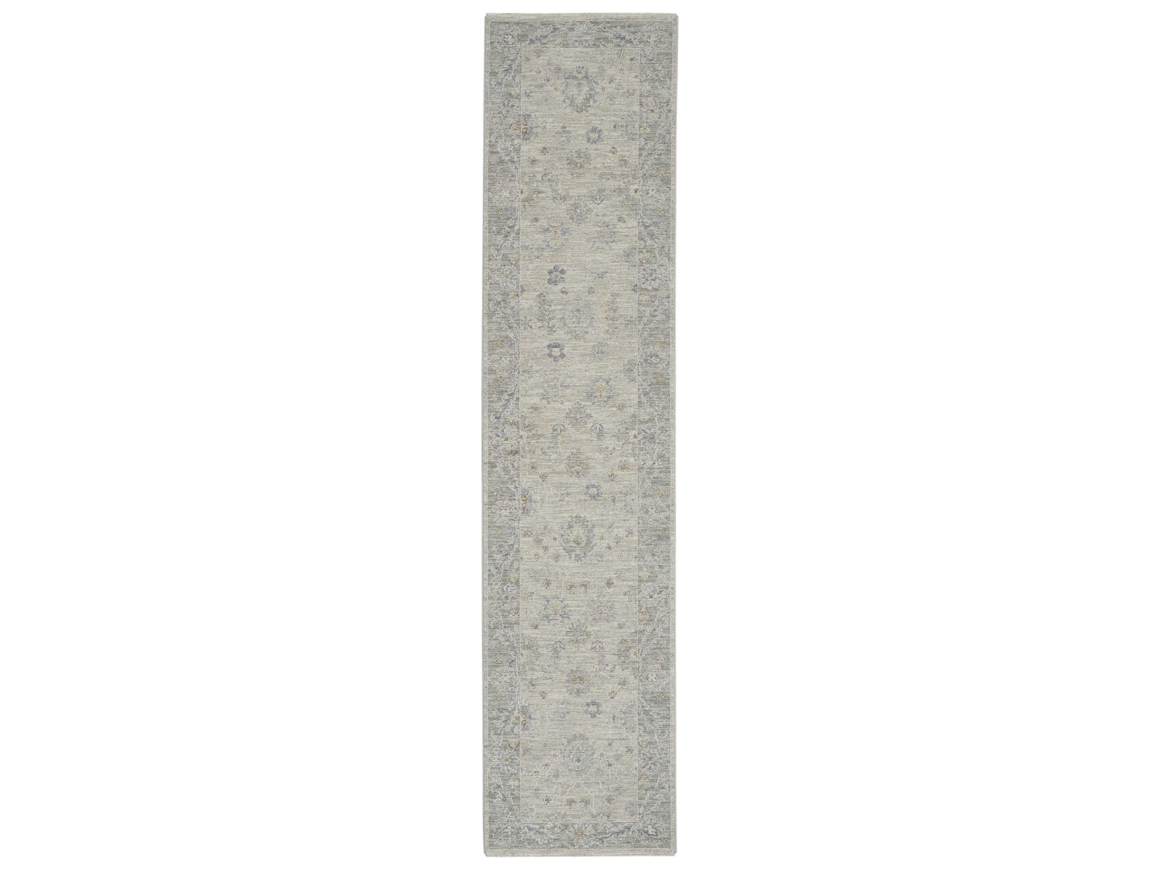 Nourison Infinite Bordered Runner Area Rug