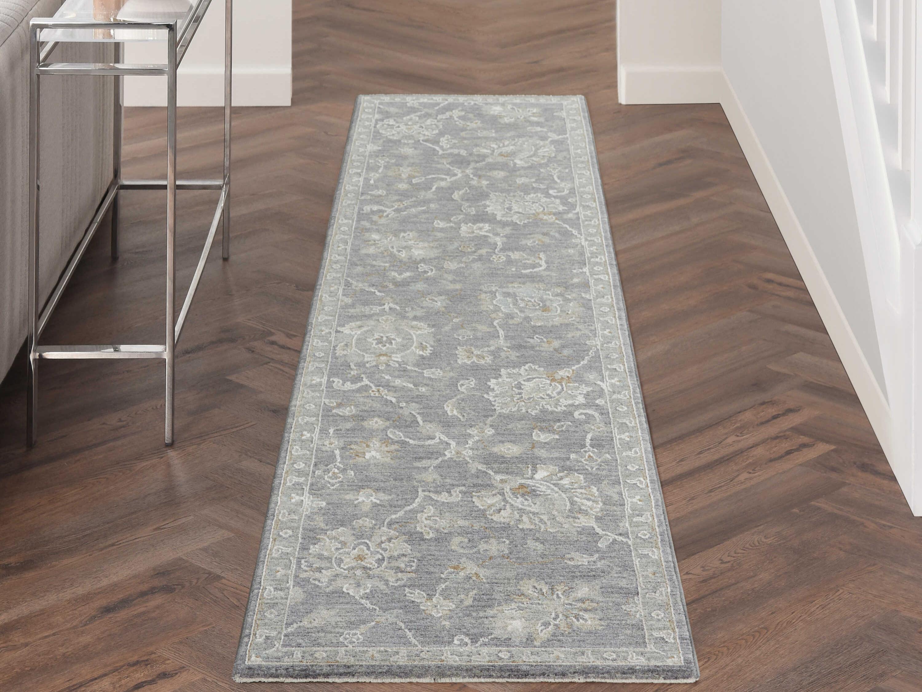 Nourison Infinite Bordered Runner Area Rug