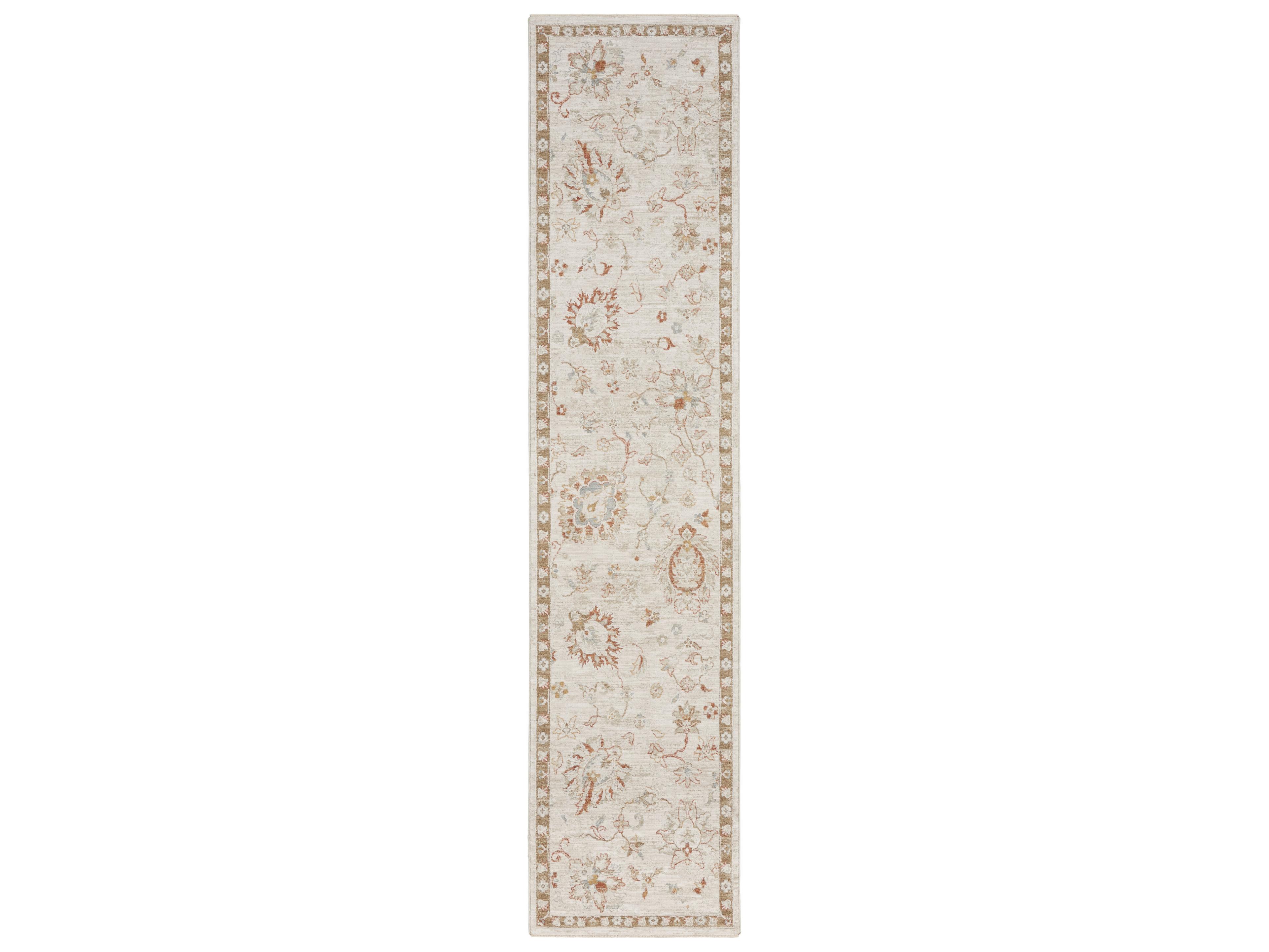 Nourison Infinite Bordered Runner Area Rug
