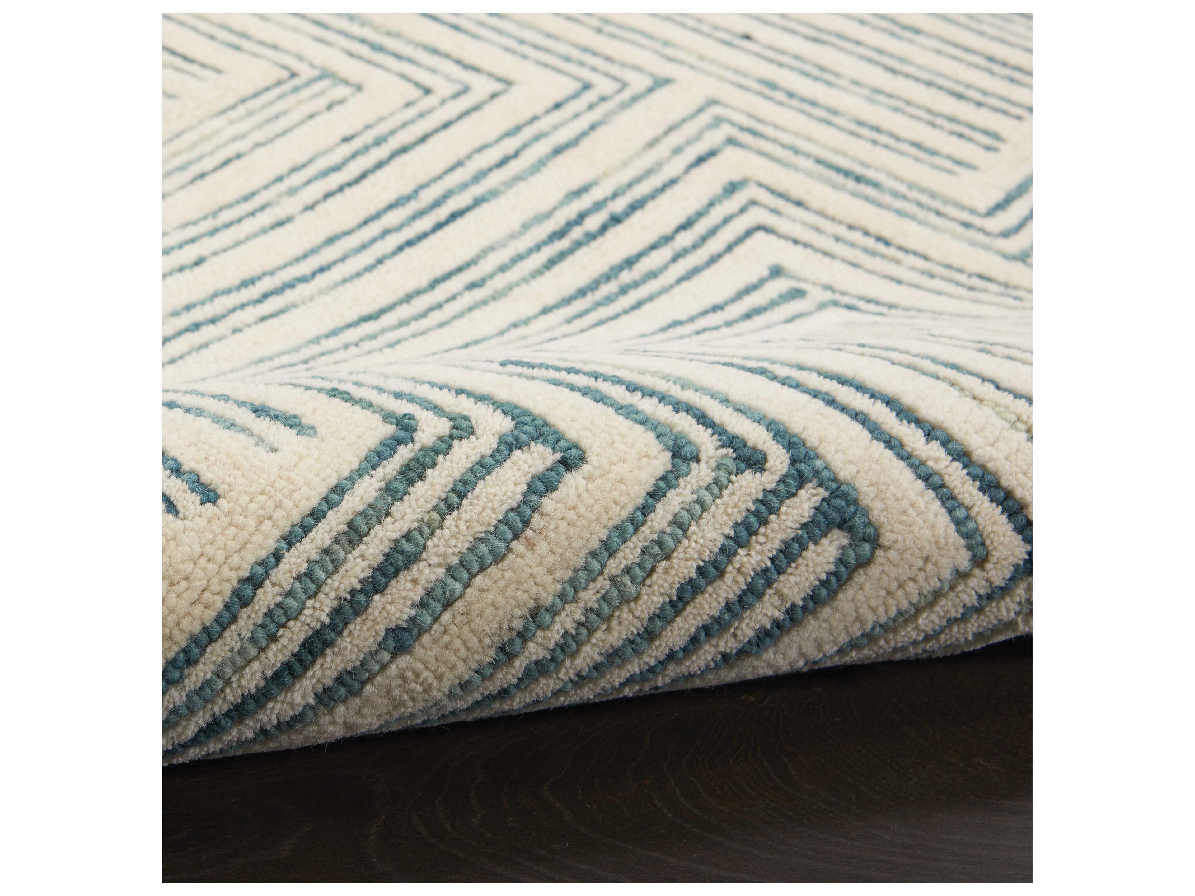 Nourison Interlock Geometric Runner Area Rug