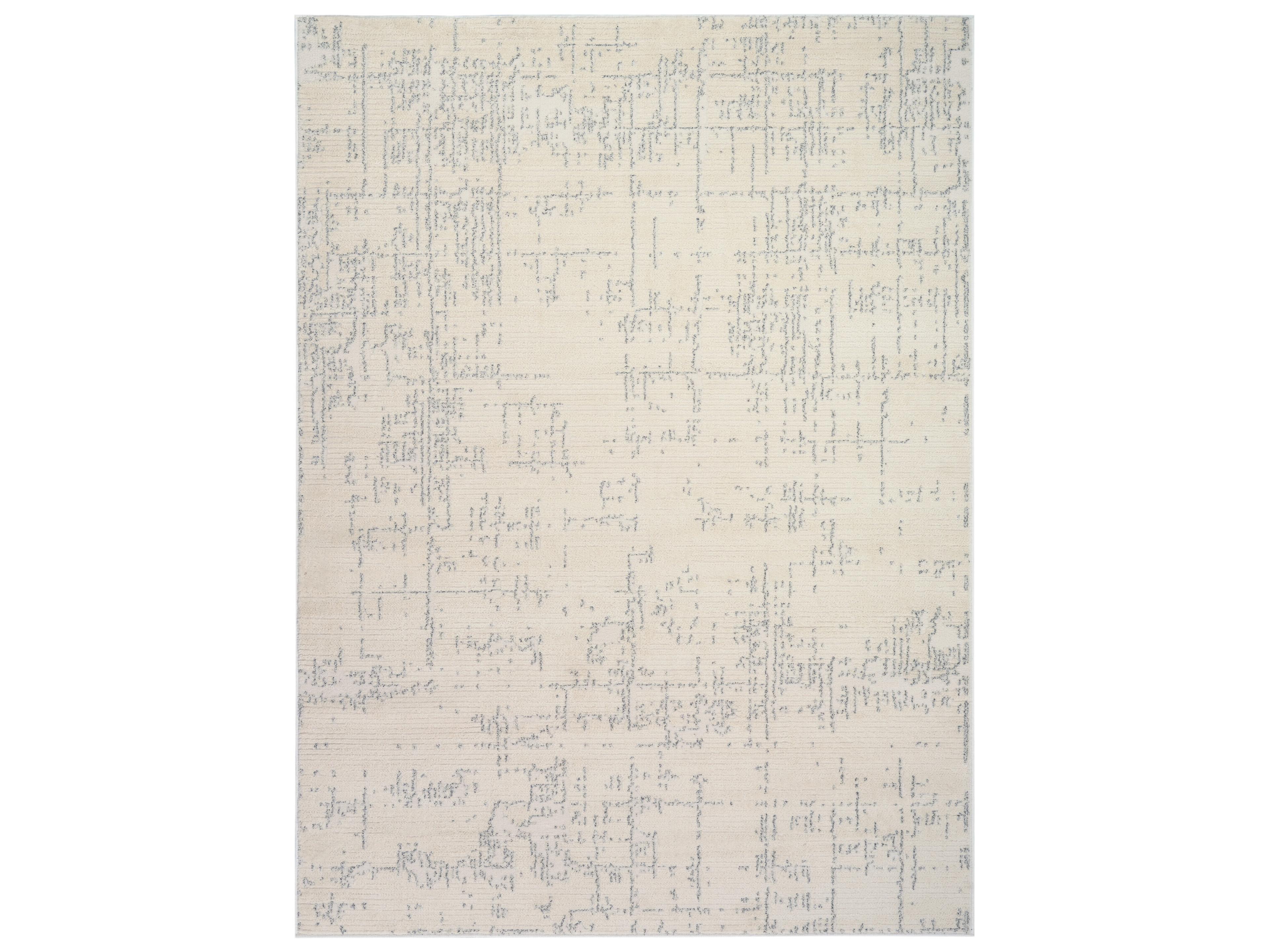 Nourison Ivory Hues Abstract Area Rug