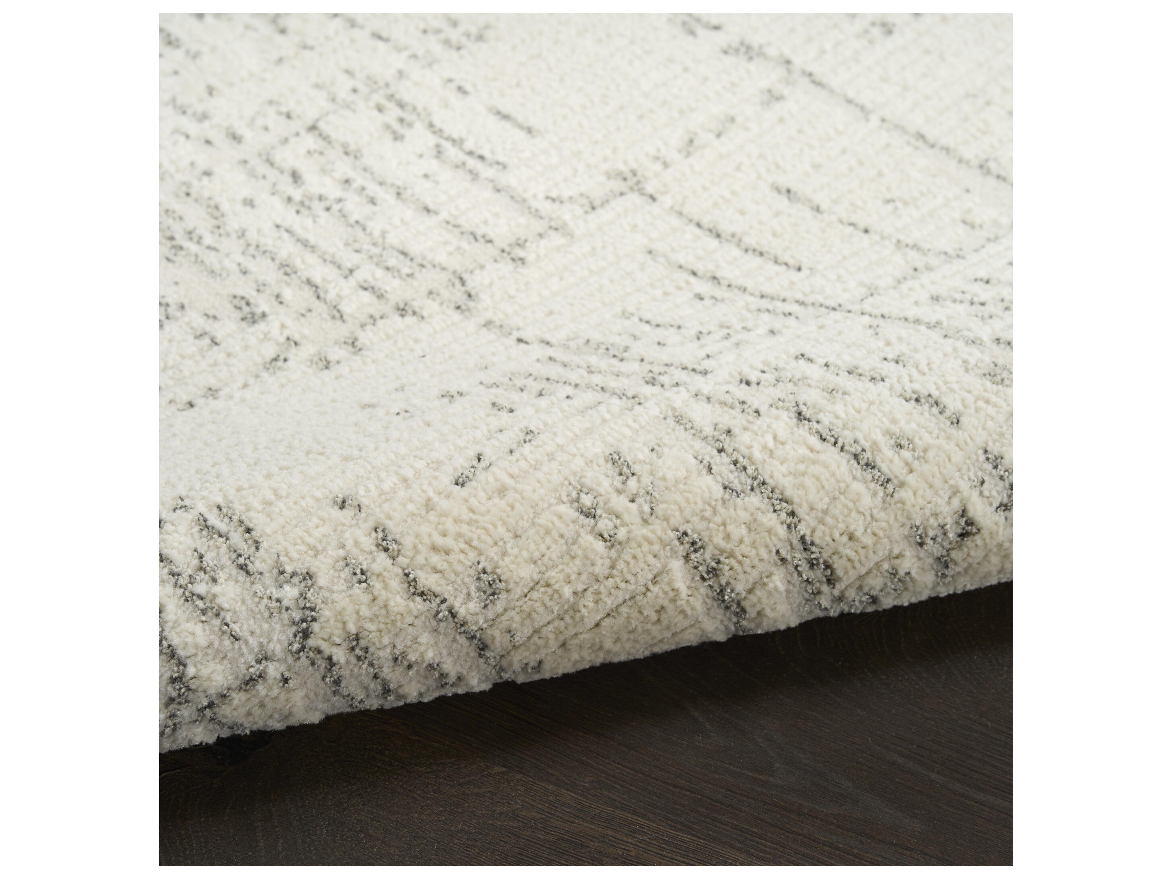 Nourison Ivory Hues Abstract Area Rug
