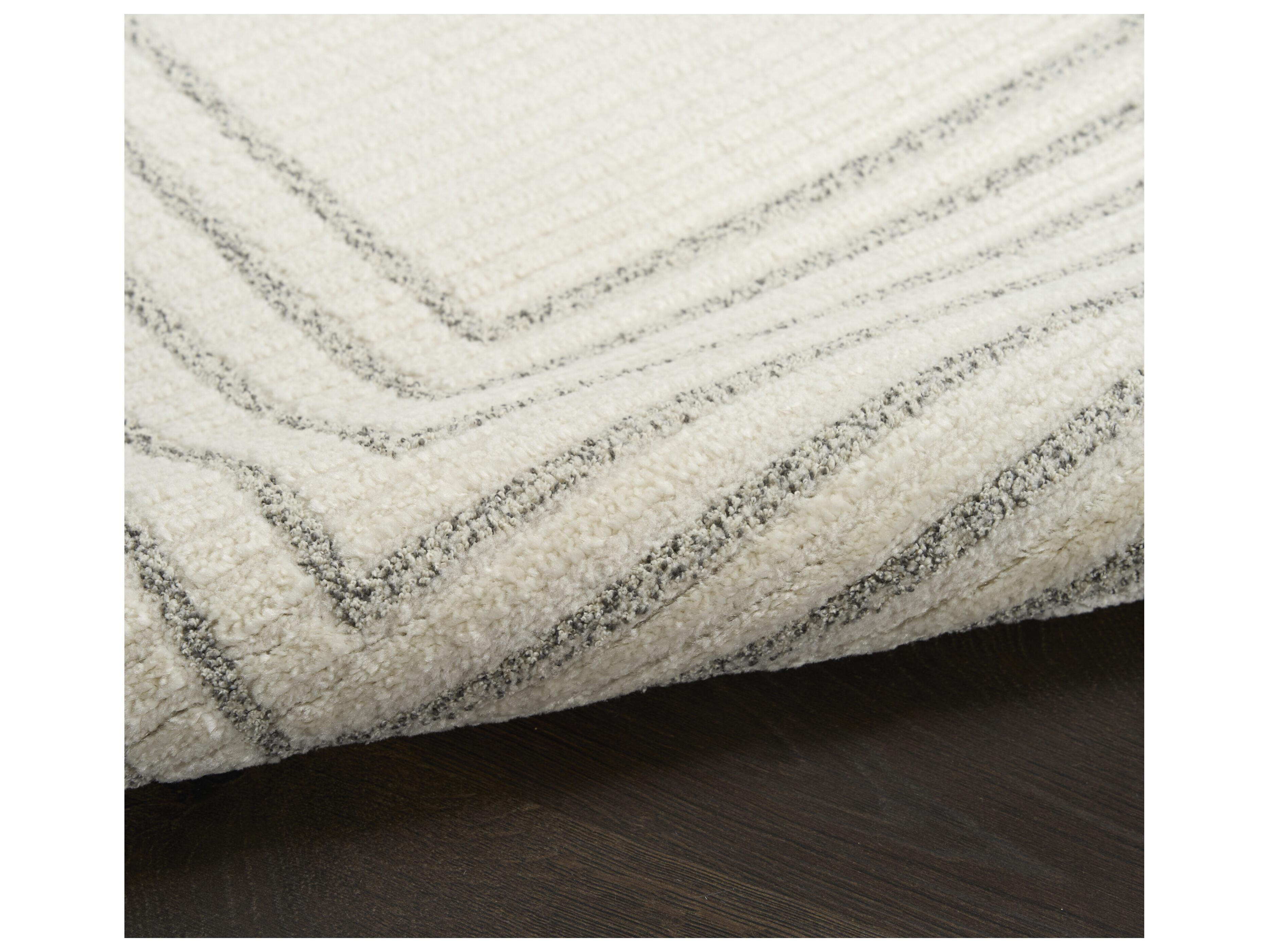 Nourison Ivory Hues Geometric Area Rug