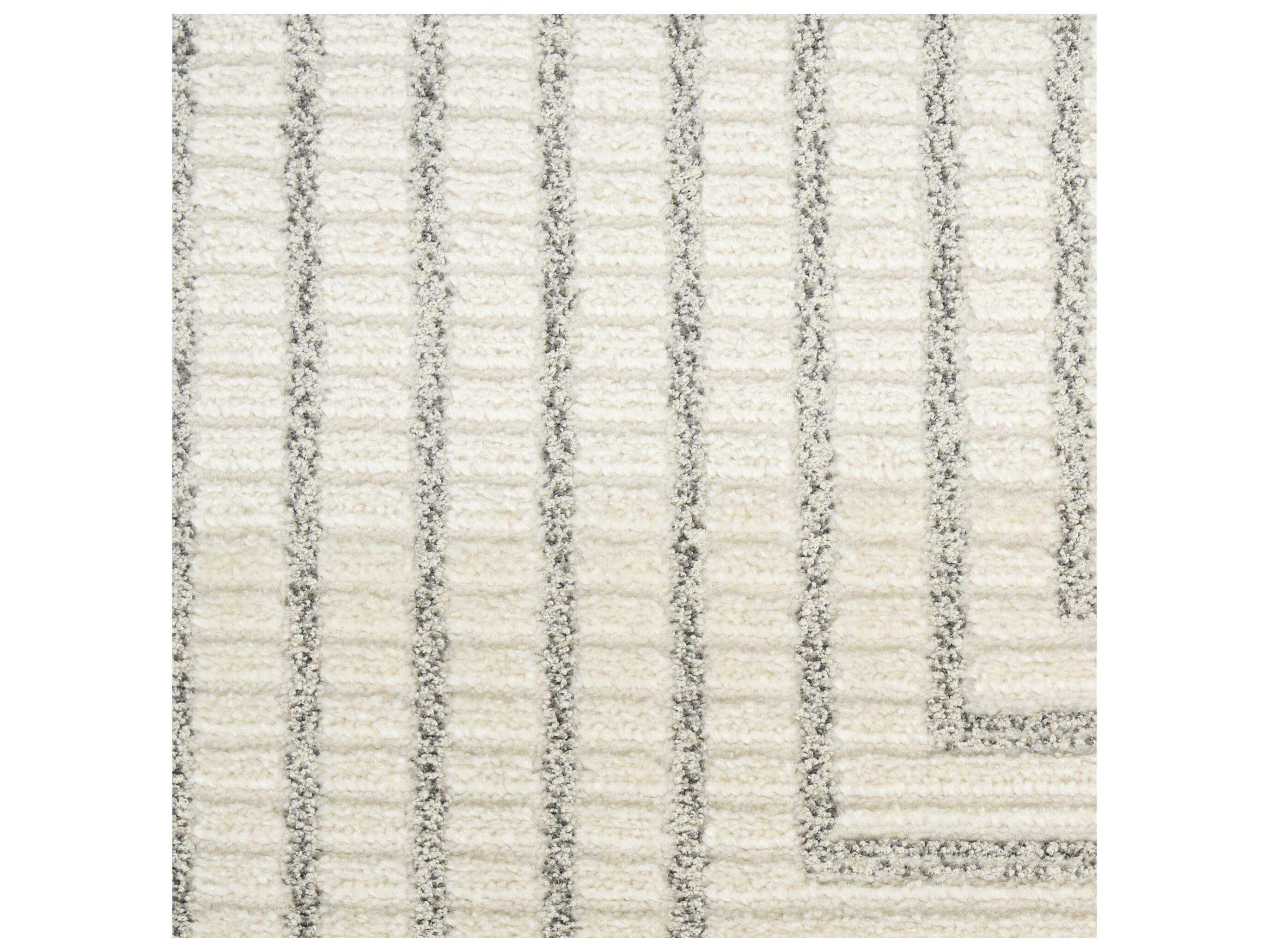 Nourison Ivory Hues Geometric Area Rug