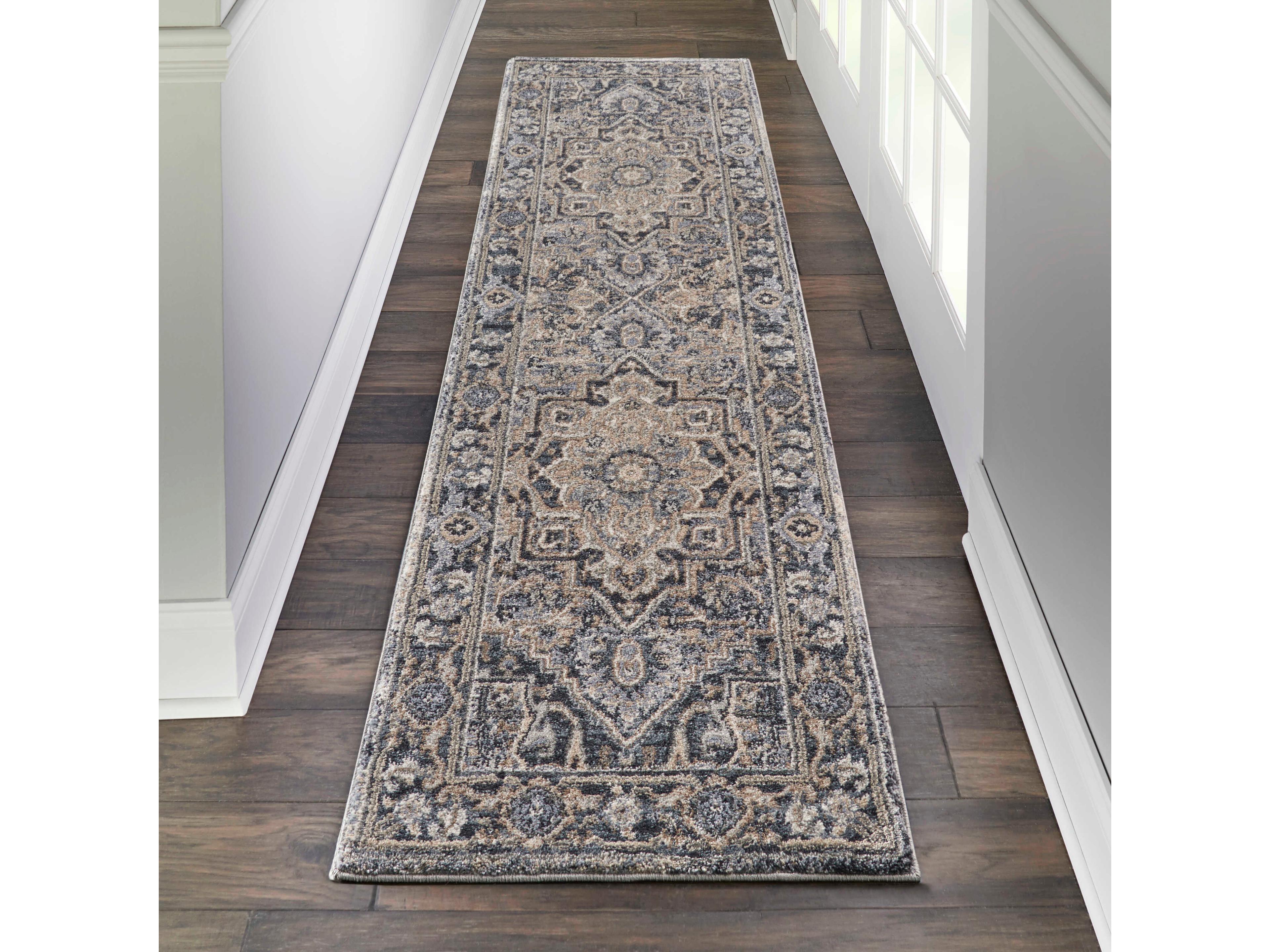 Nourison Moroccan Celebration Bordered Runner Area Rug
