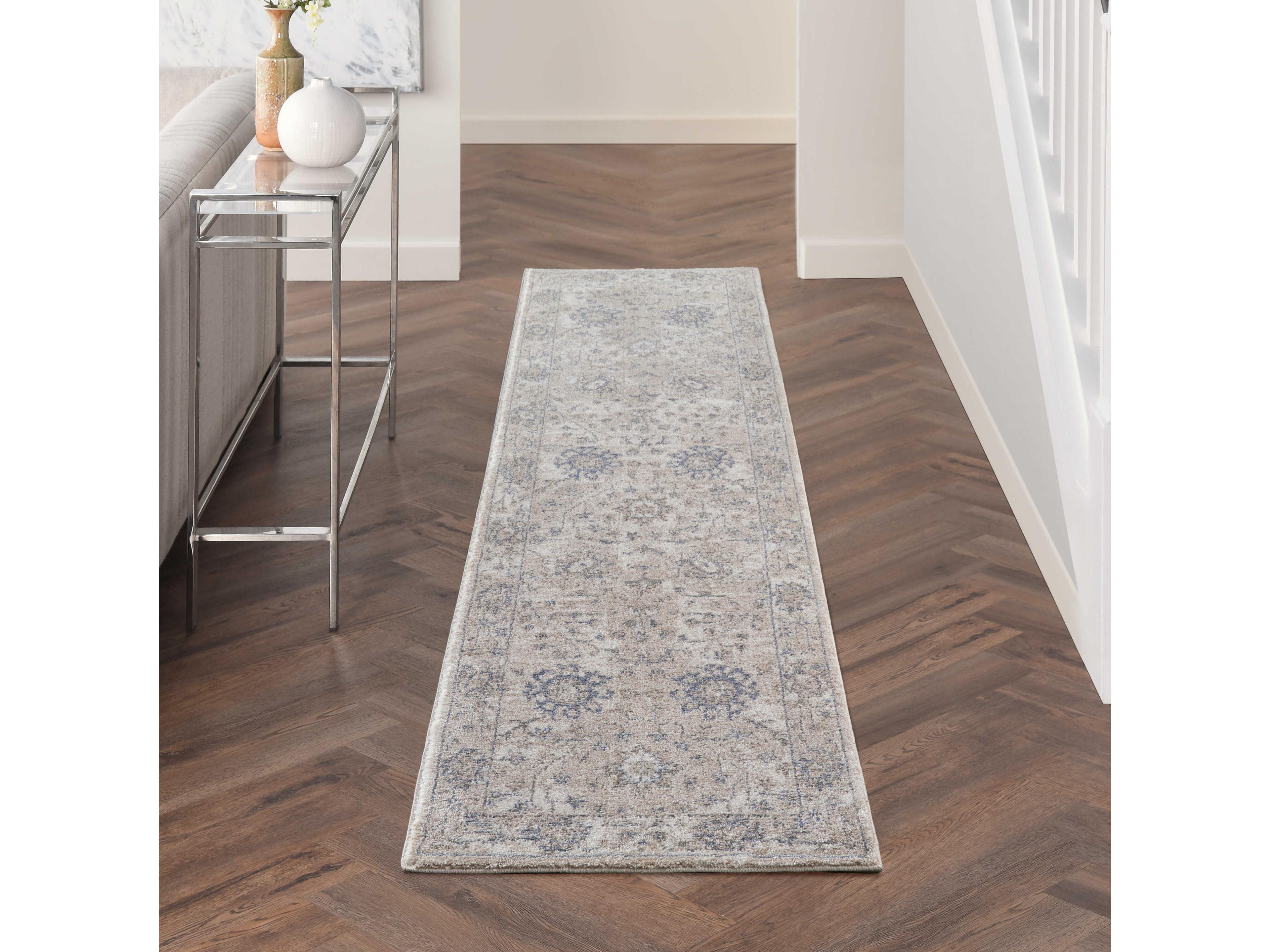 Nourison Moroccan Celebration Bordered Runner Area Rug