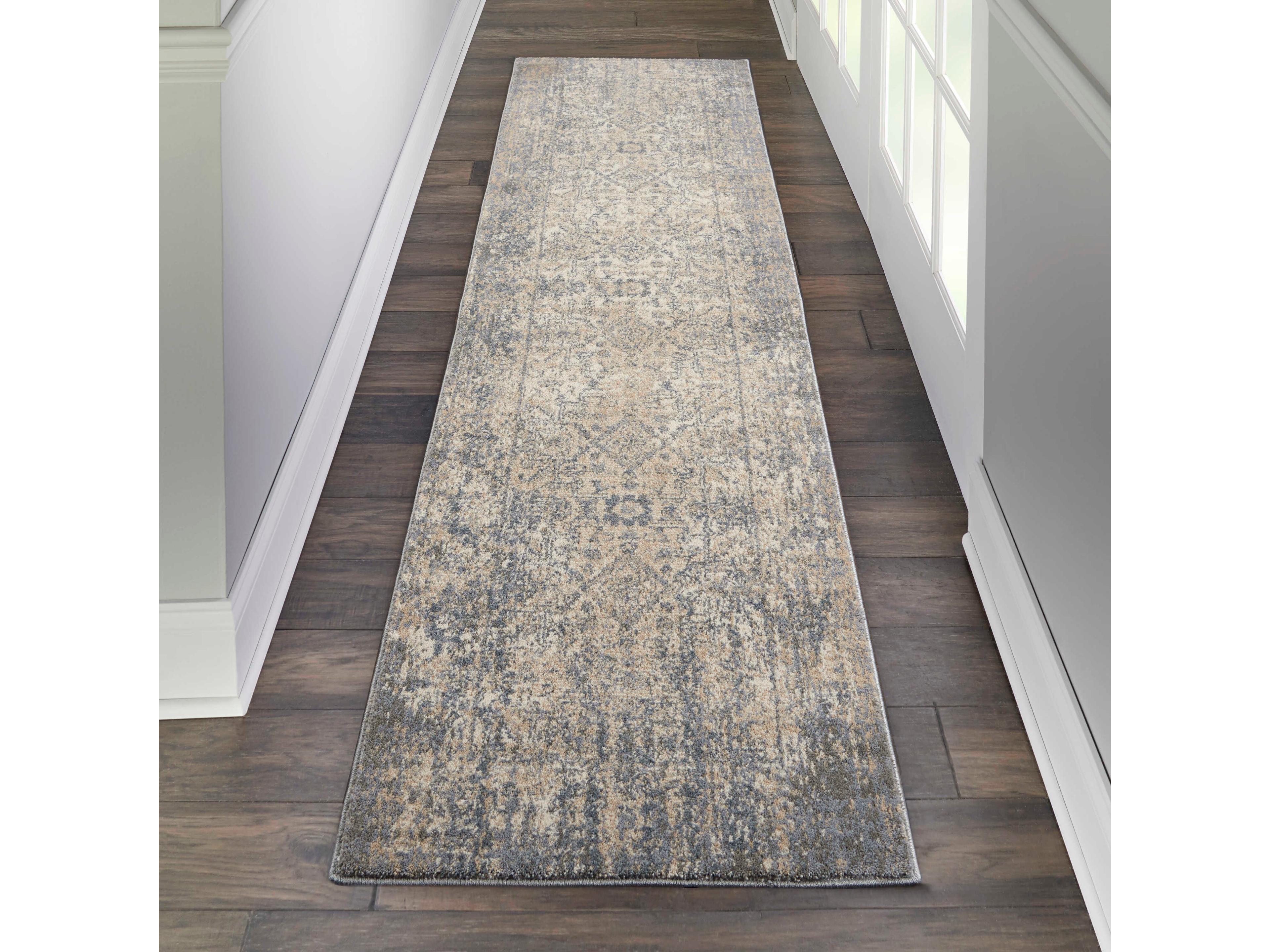 Nourison Moroccan Celebration Bordered Runner Area Rug