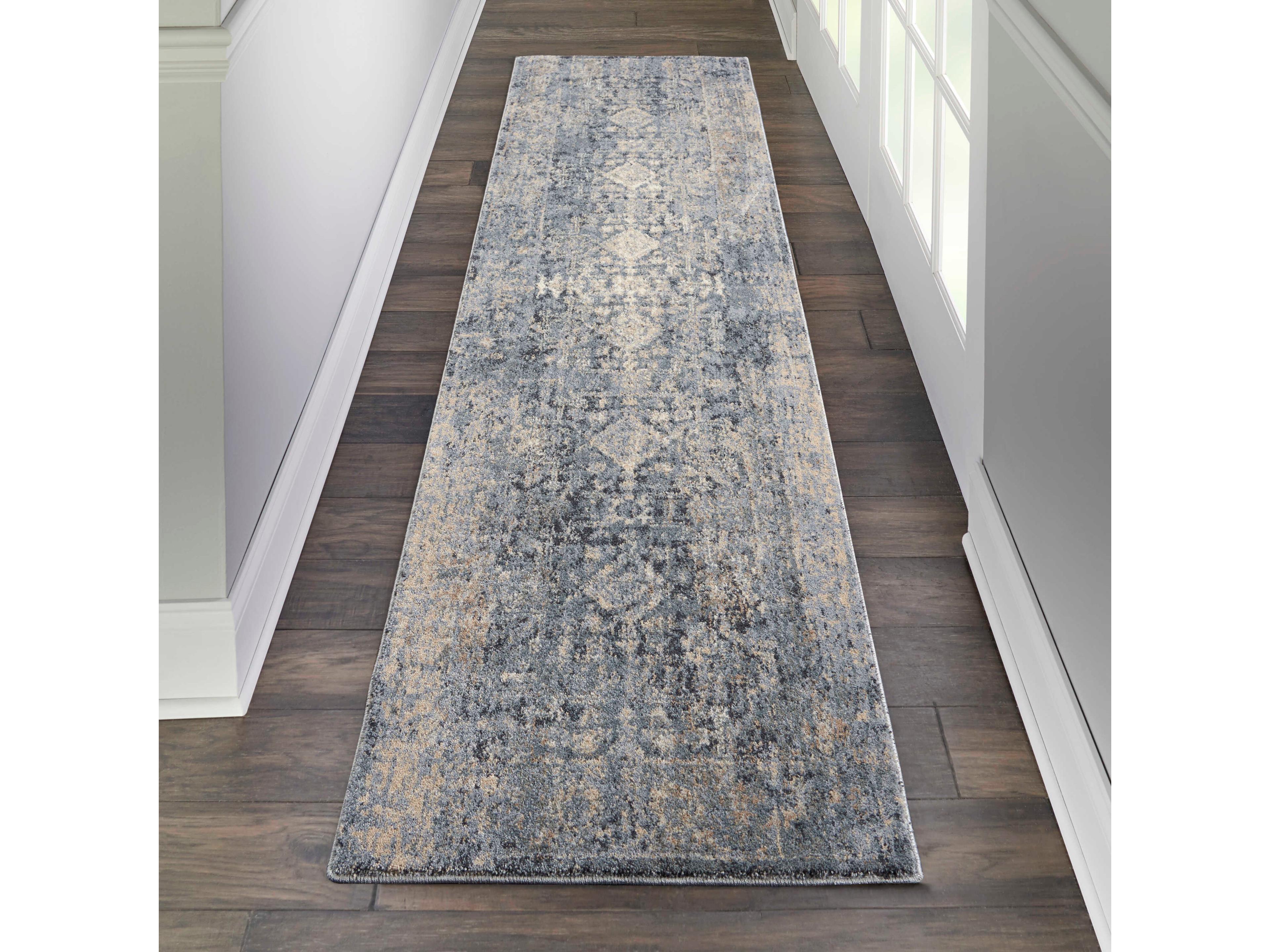 Nourison Moroccan Celebration Bordered Runner Area Rug