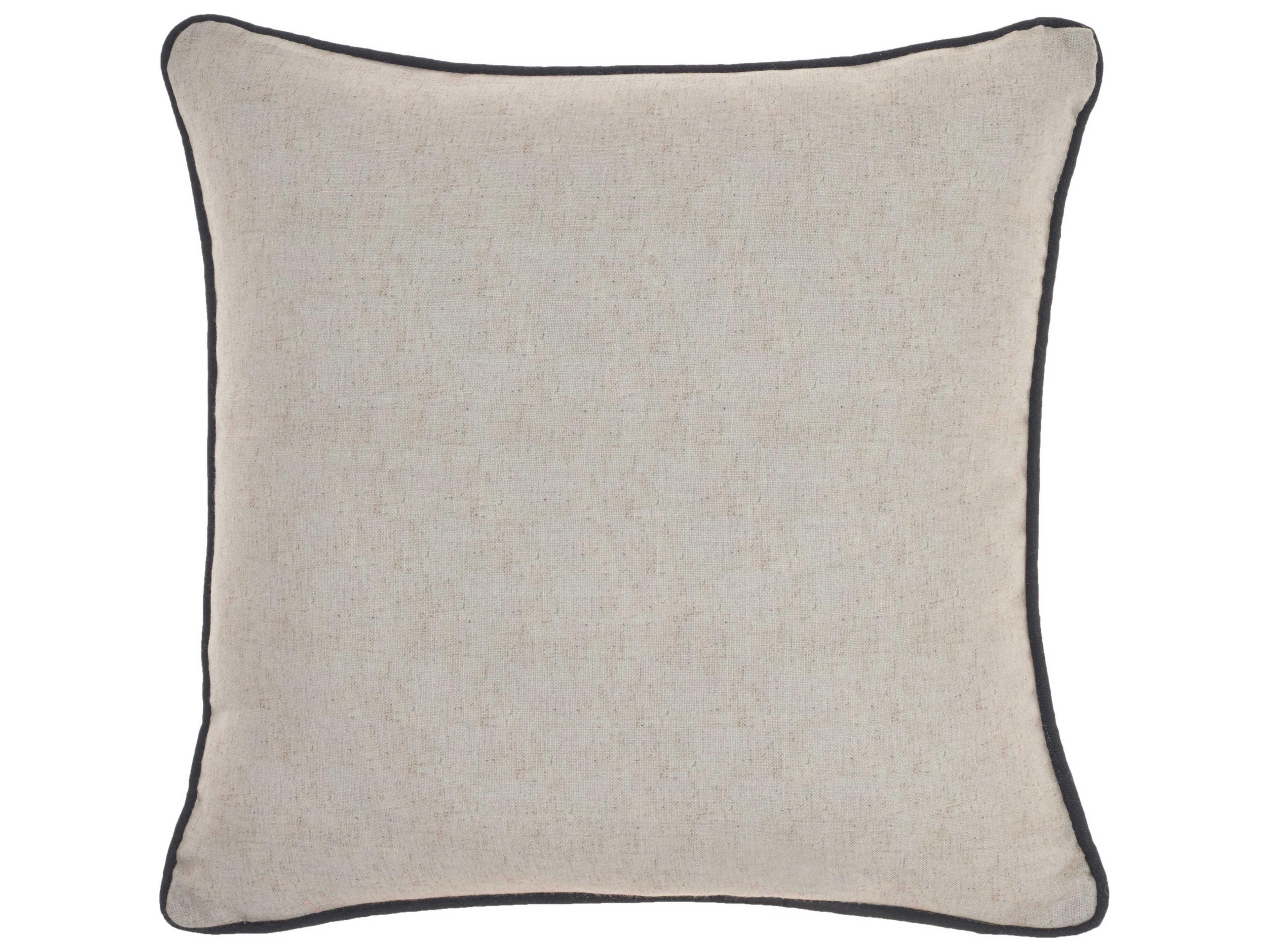 Nourison Pet Black 16" x 16" Pillow