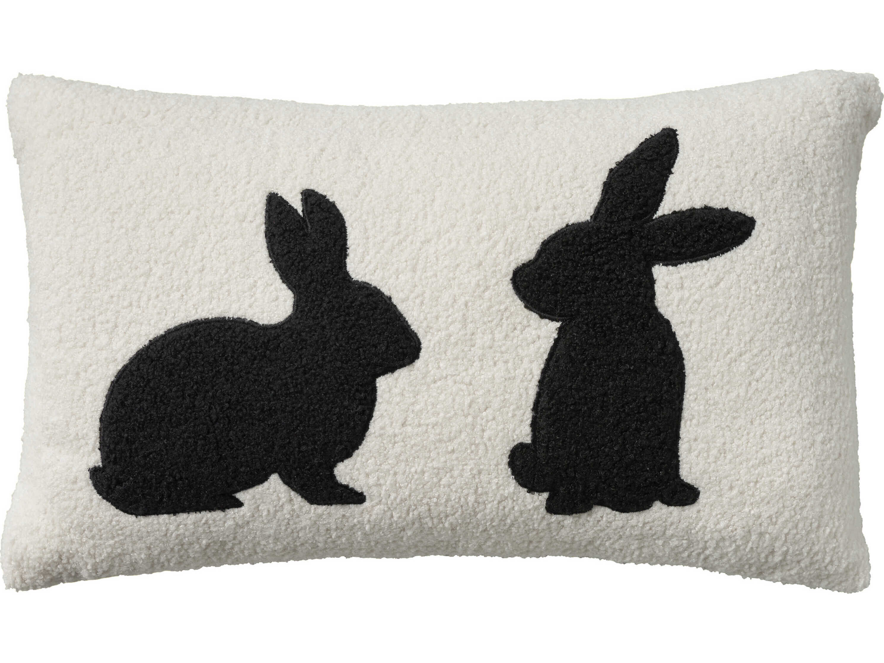 Nourison Pet Black 12" x 21" Pillow