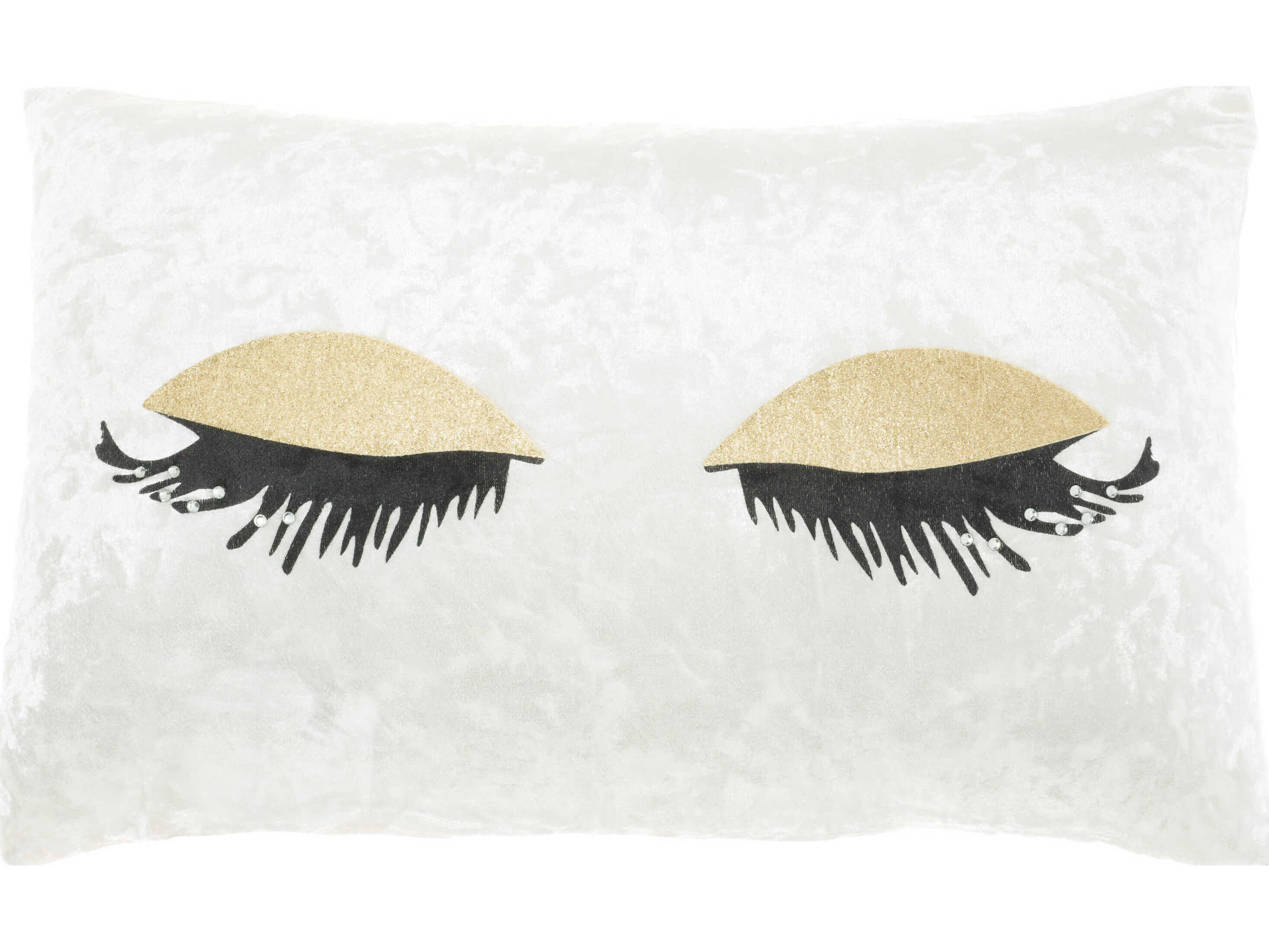 Nourison Luminescence Gold 12" x 18" Pillow