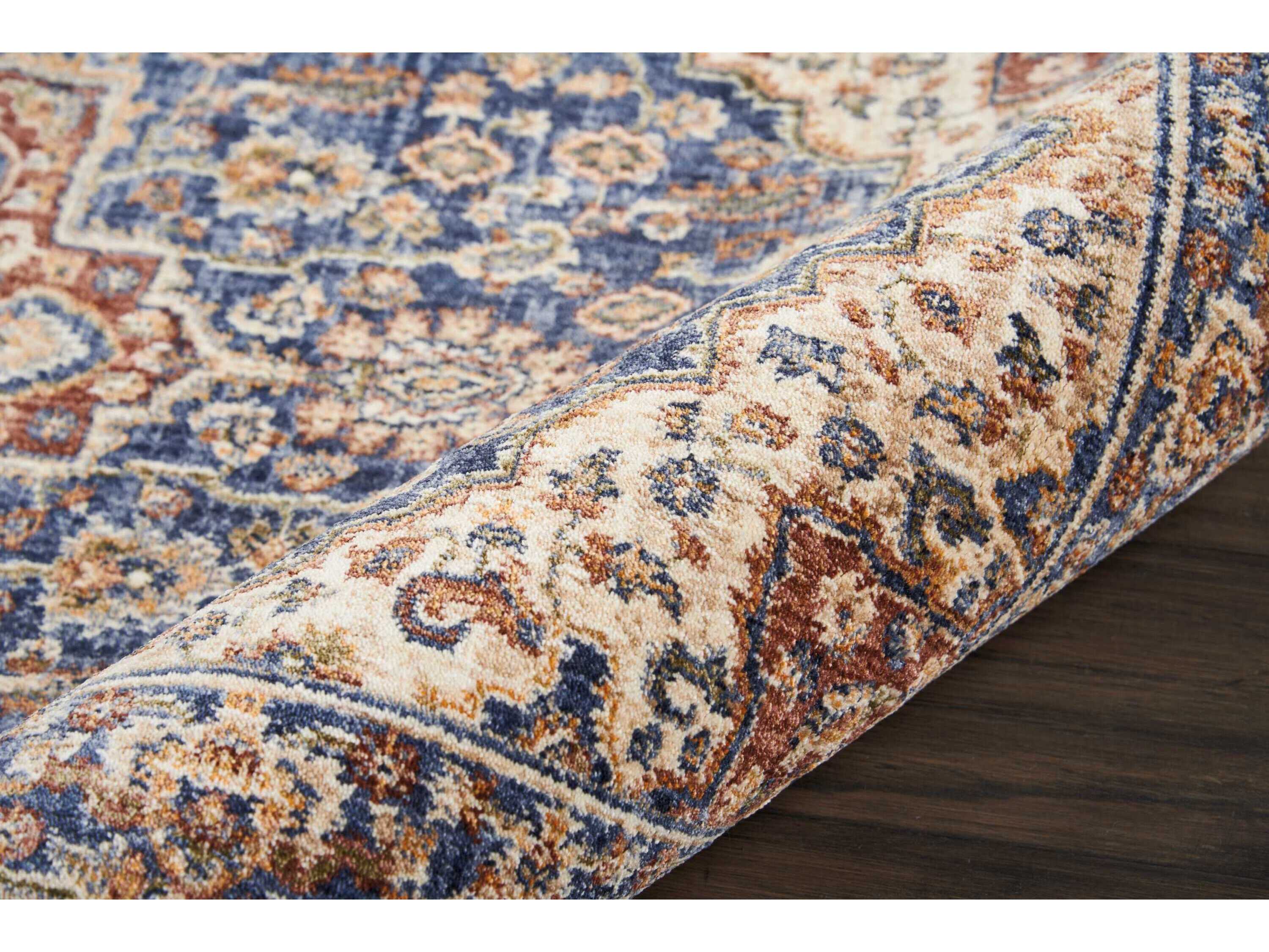 Nourison Lagos Bordered Runner Area Rug