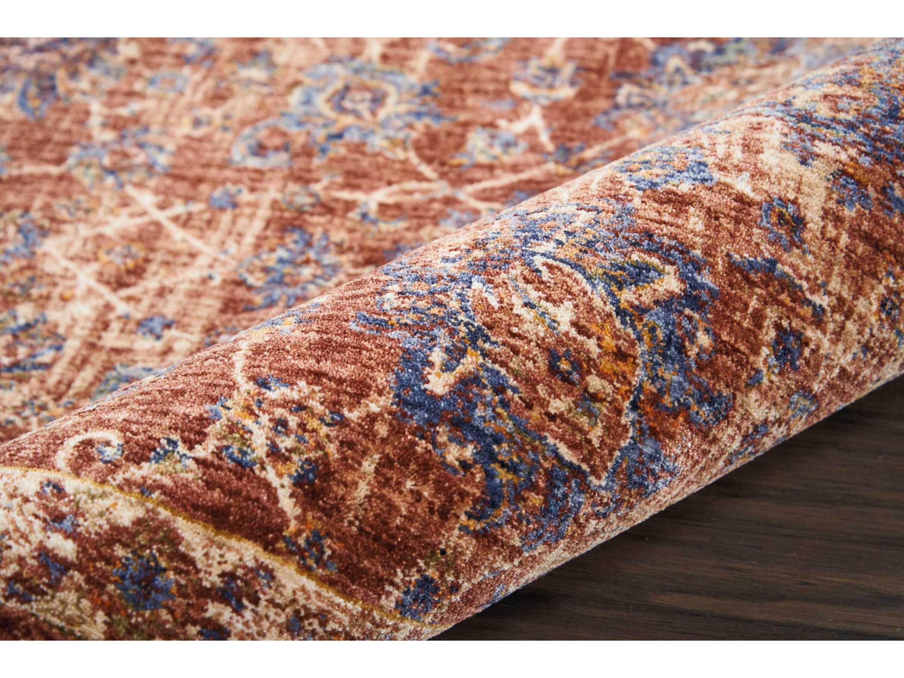 Nourison Lagos Bordered Runner Area Rug