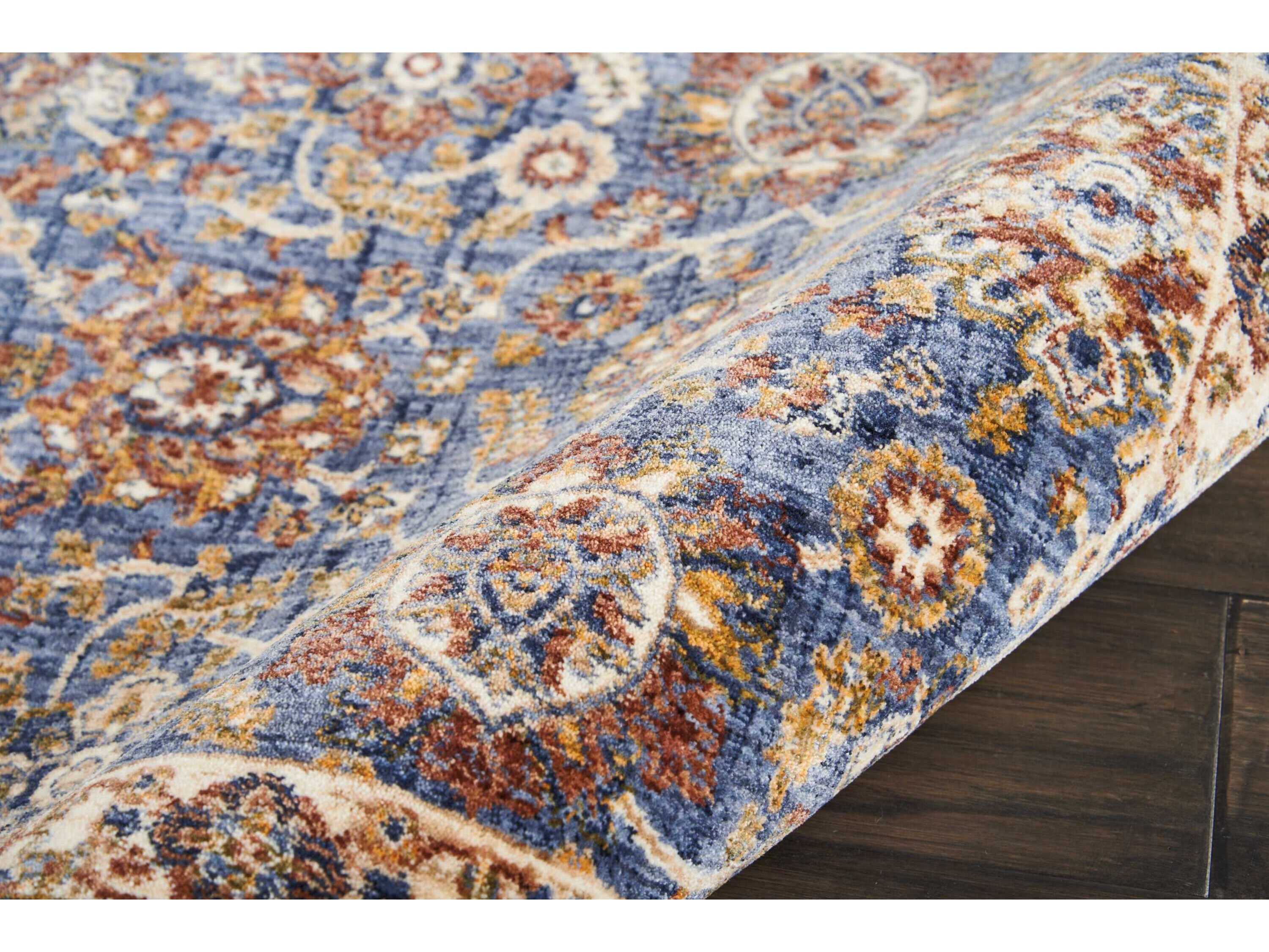 Nourison Lagos Bordered Runner Area Rug