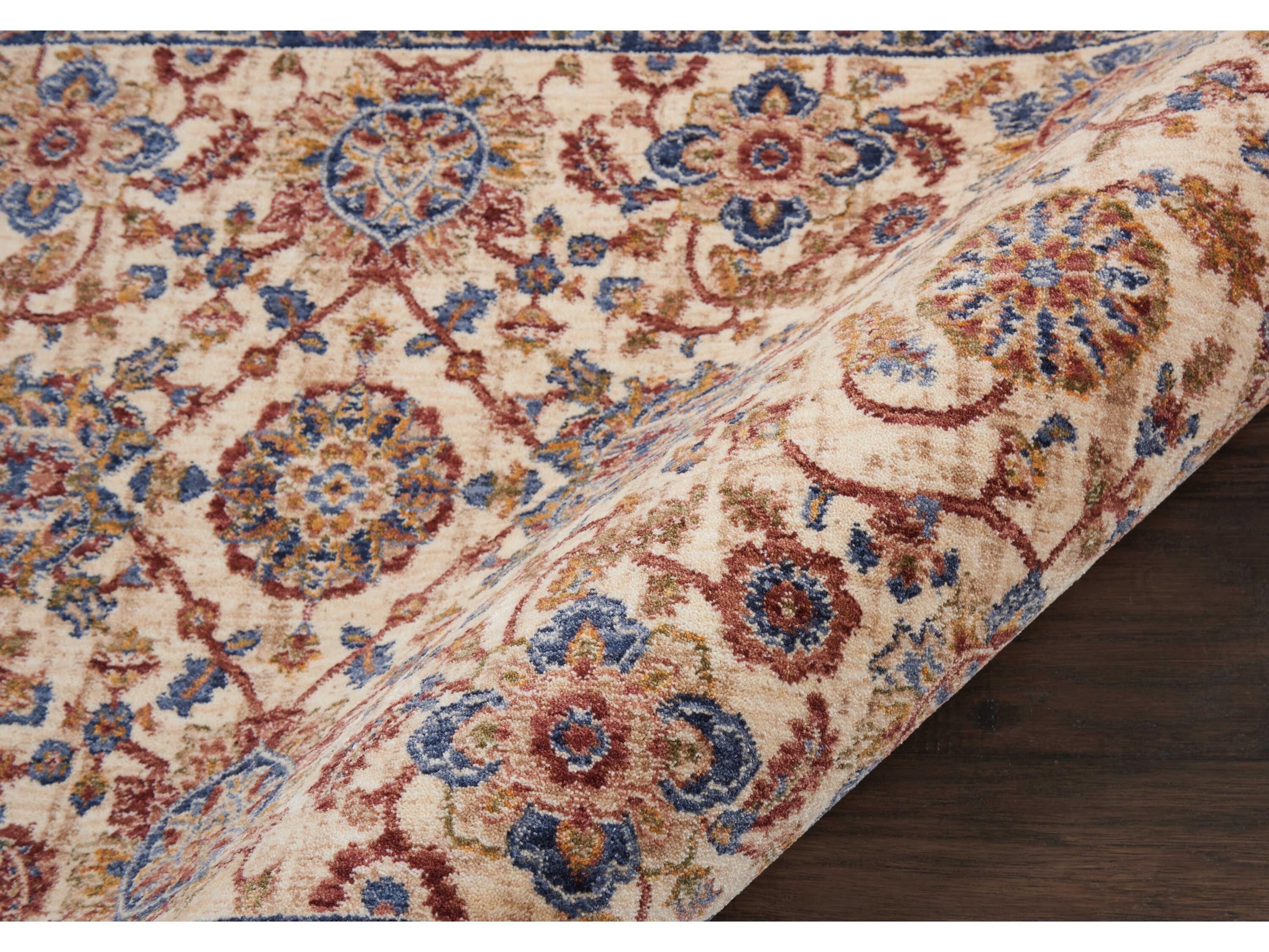 Nourison Lagos Bordered Runner Area Rug