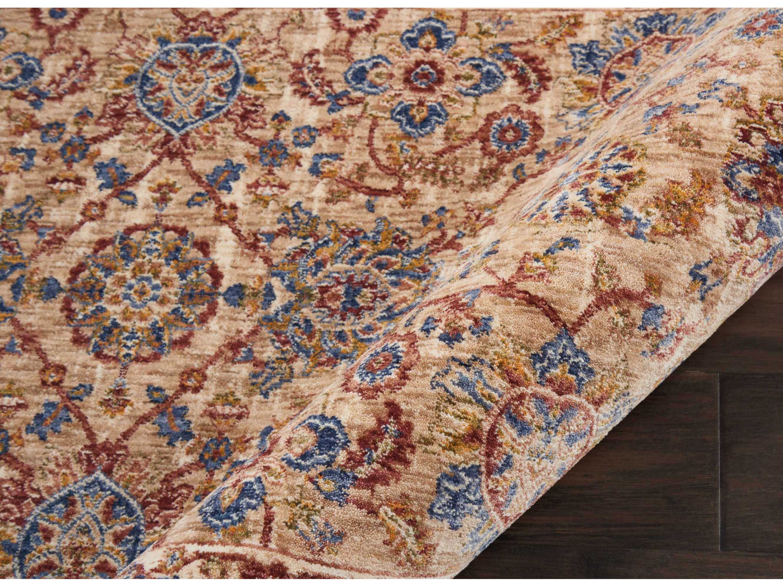 Nourison Lagos Bordered Runner Area Rug