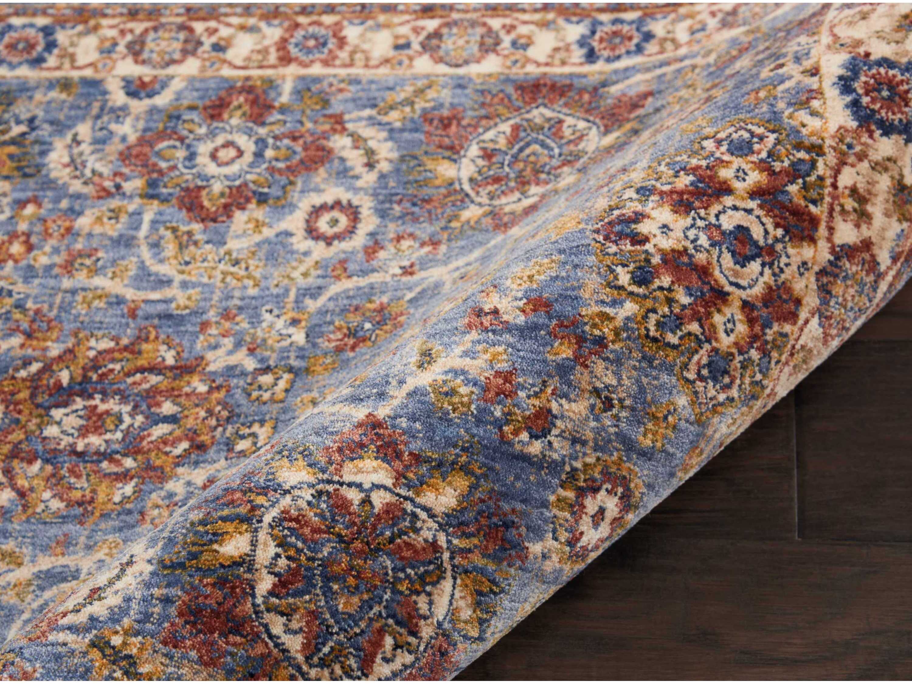 Nourison Lagos Bordered Runner Area Rug