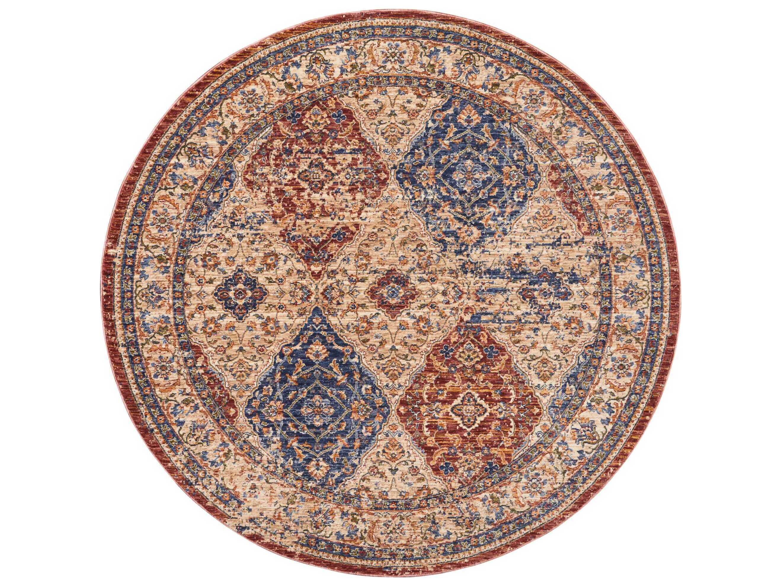 Nourison Lagos Bordered Area Rug