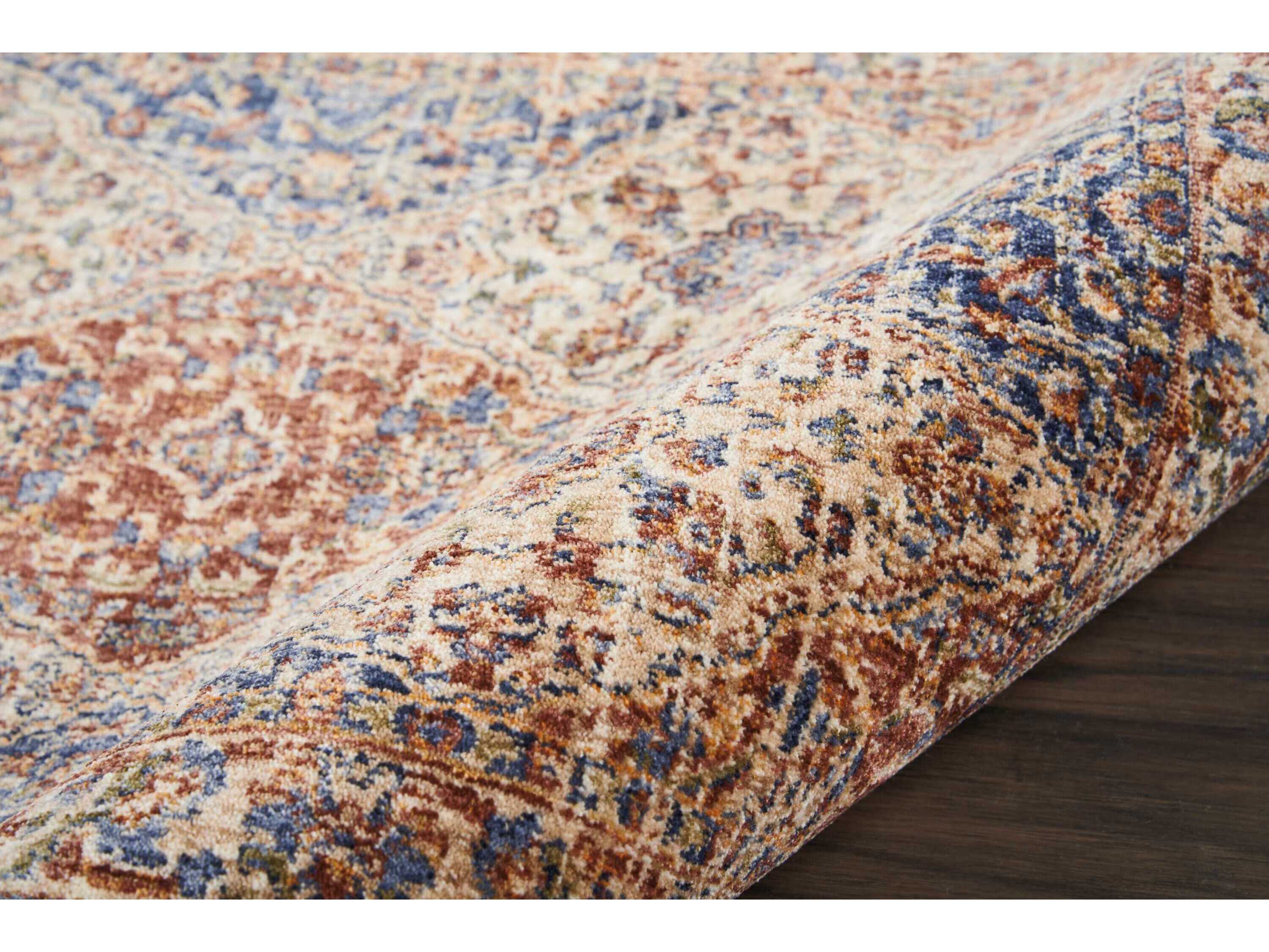Nourison Lagos Bordered Runner Area Rug