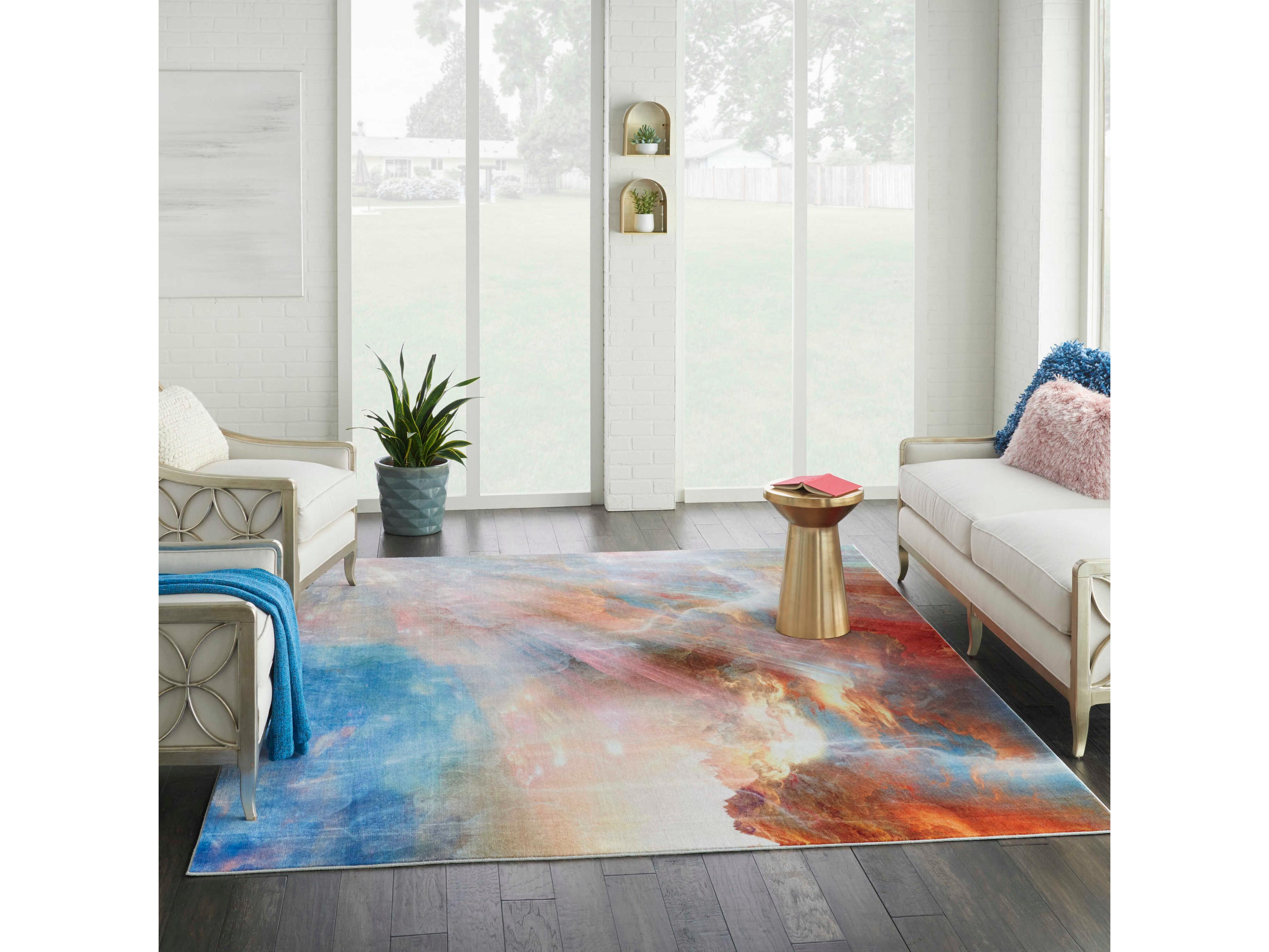 Nourison Le Reve Abstract Area Rug