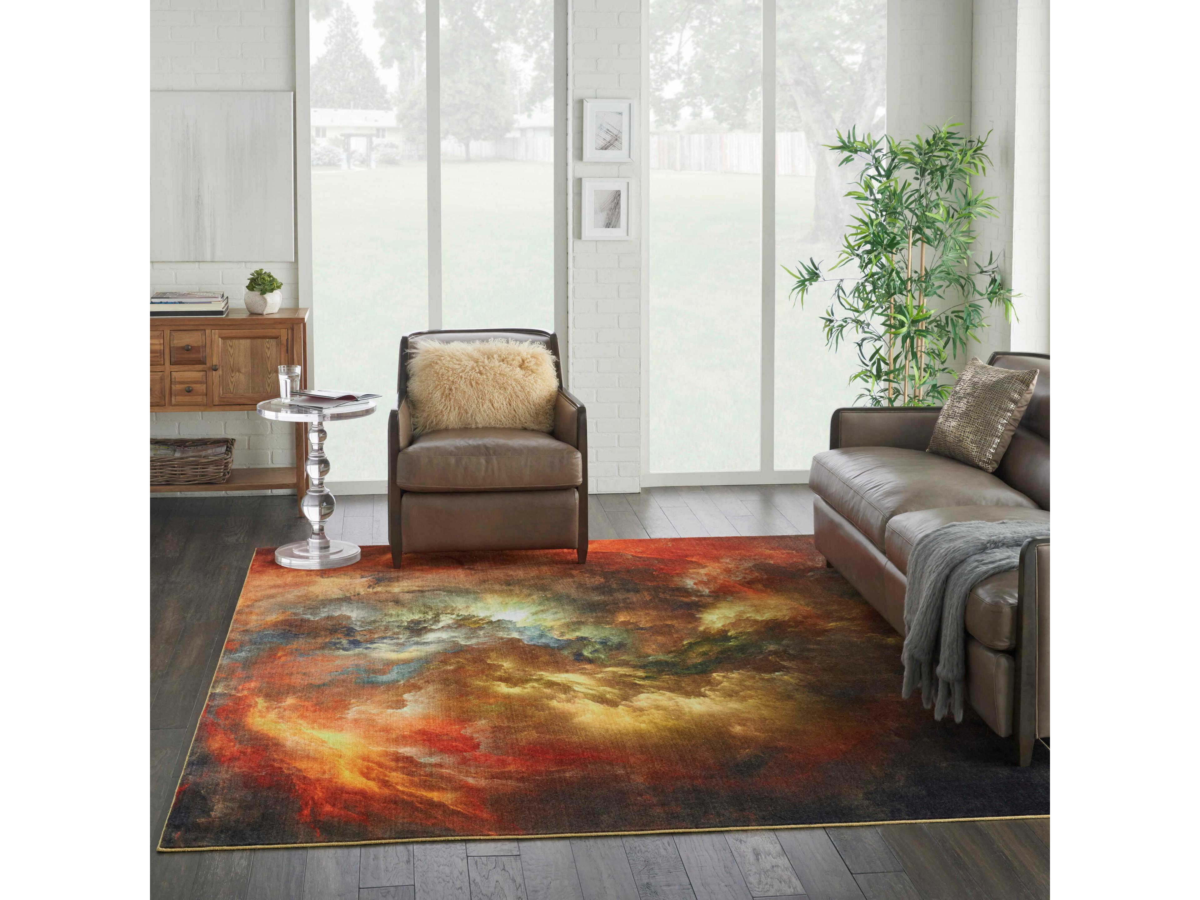 Nourison Le Reve Abstract Area Rug