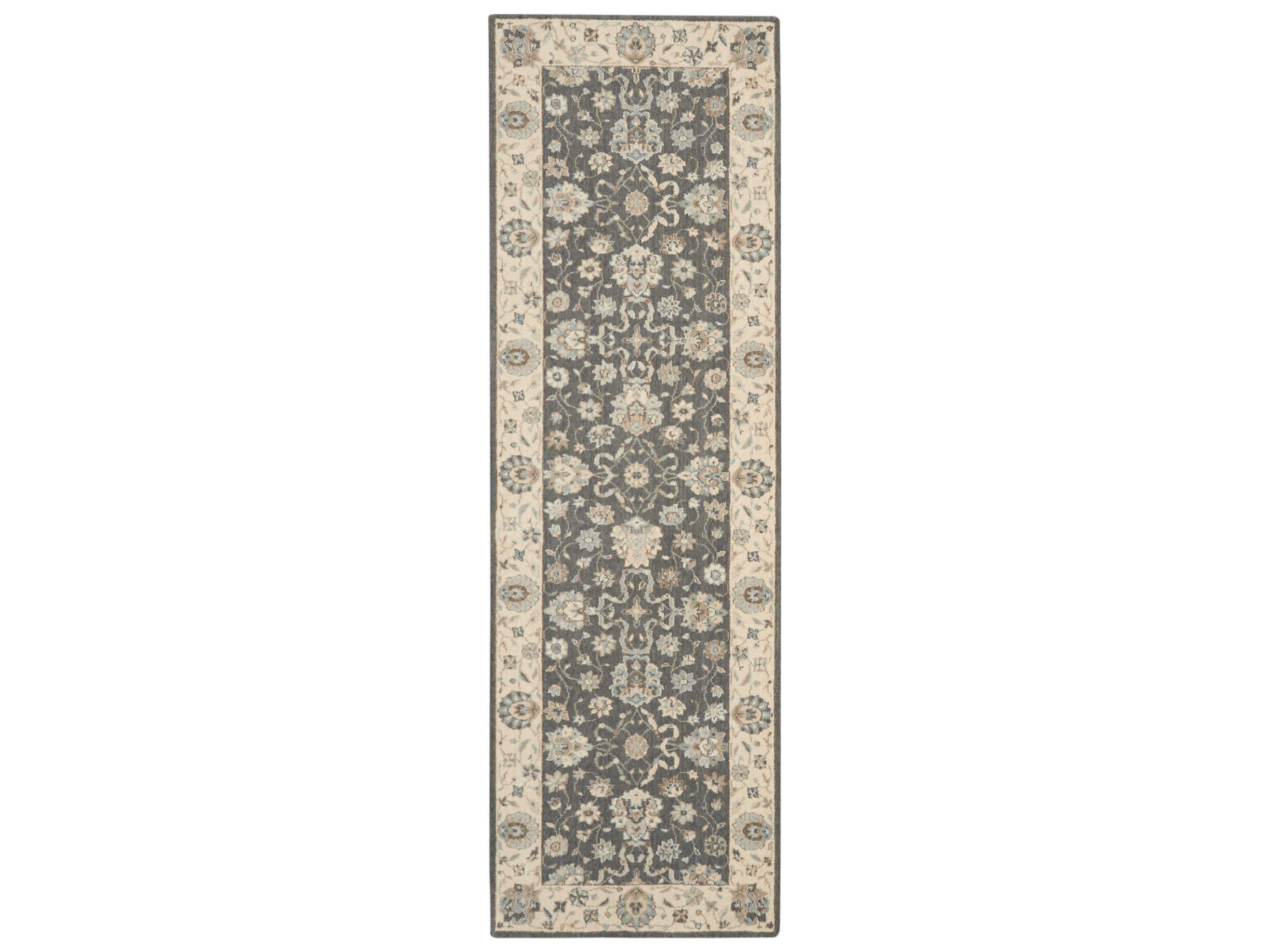 Nourison Living Treasures Bordered Runner Area Rug