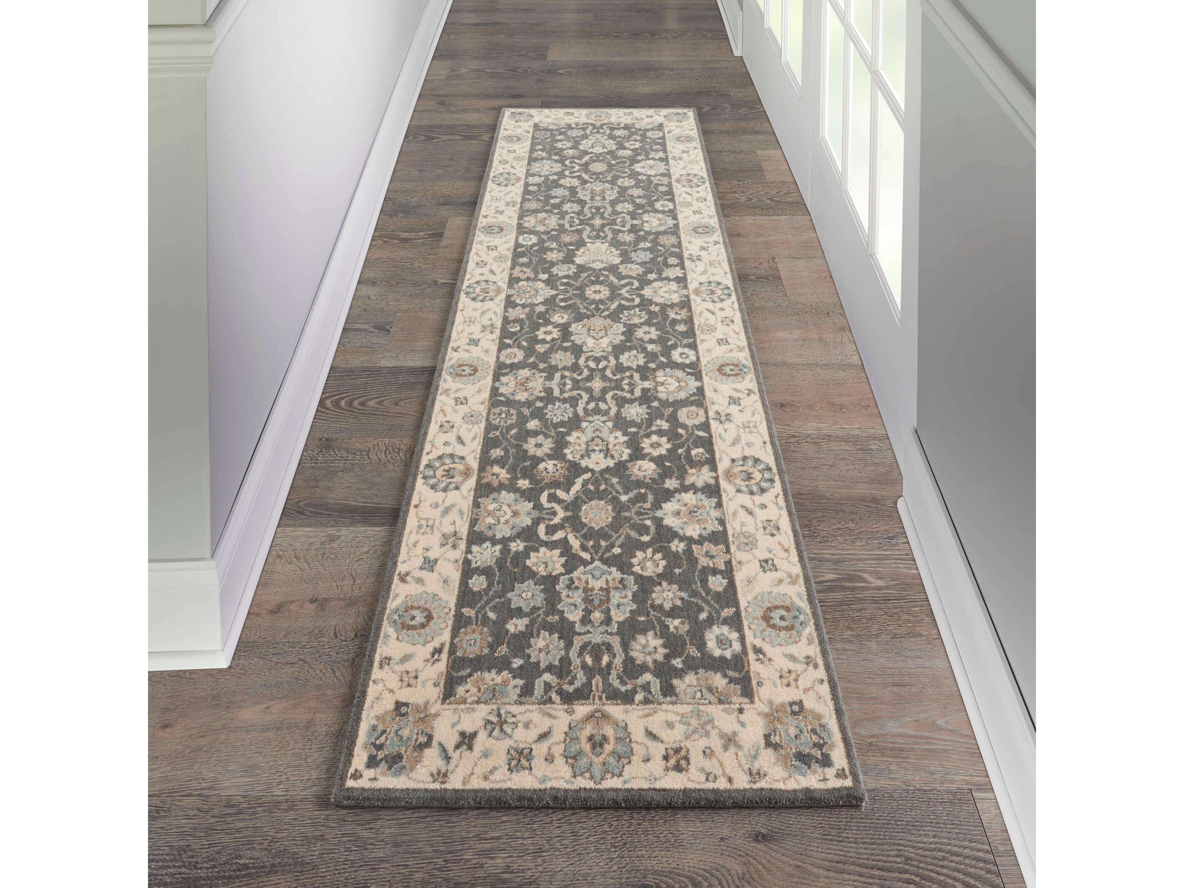 Nourison Living Treasures Bordered Runner Area Rug